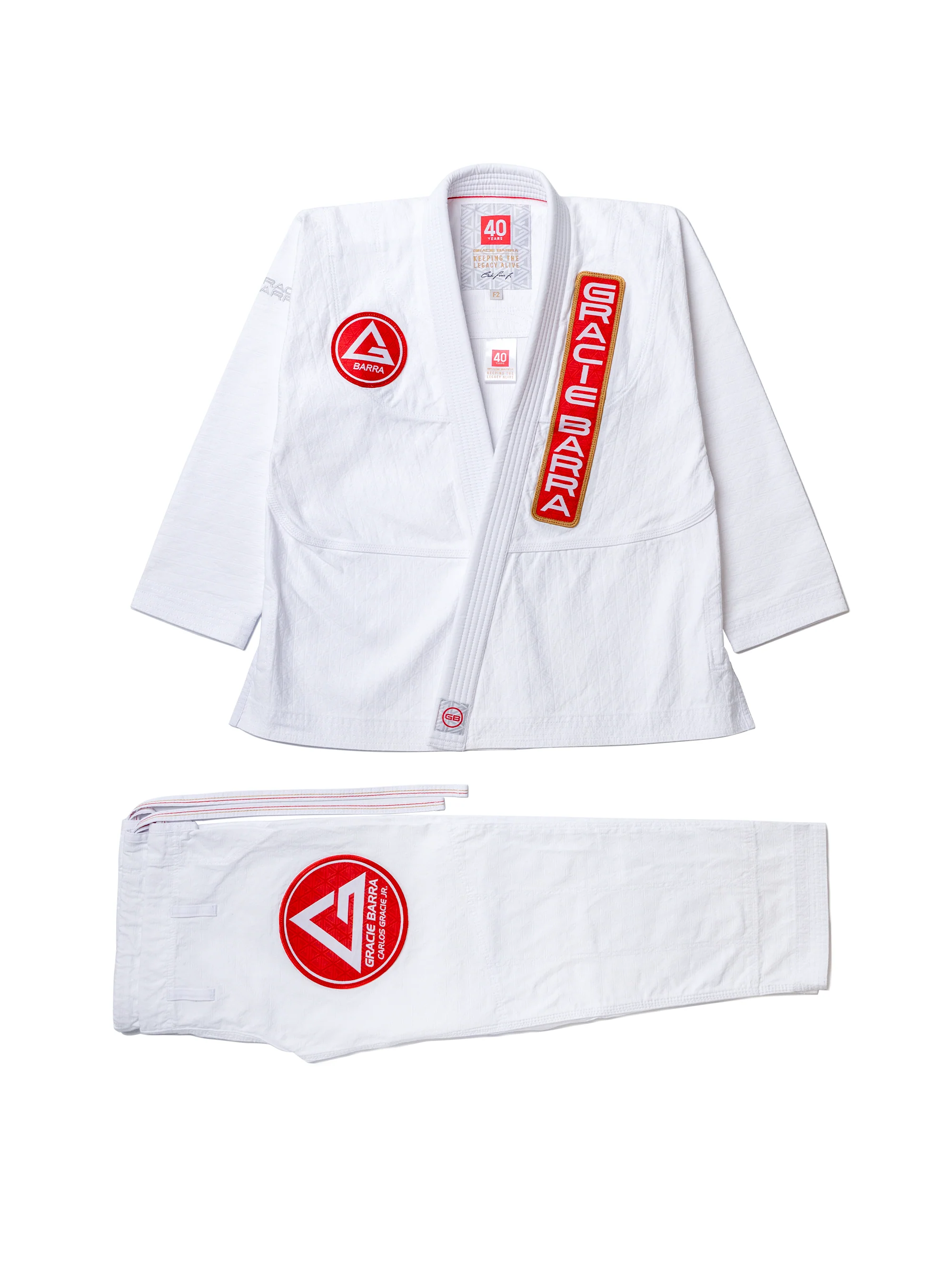 40 Year Anniversary Womens Kimono - White