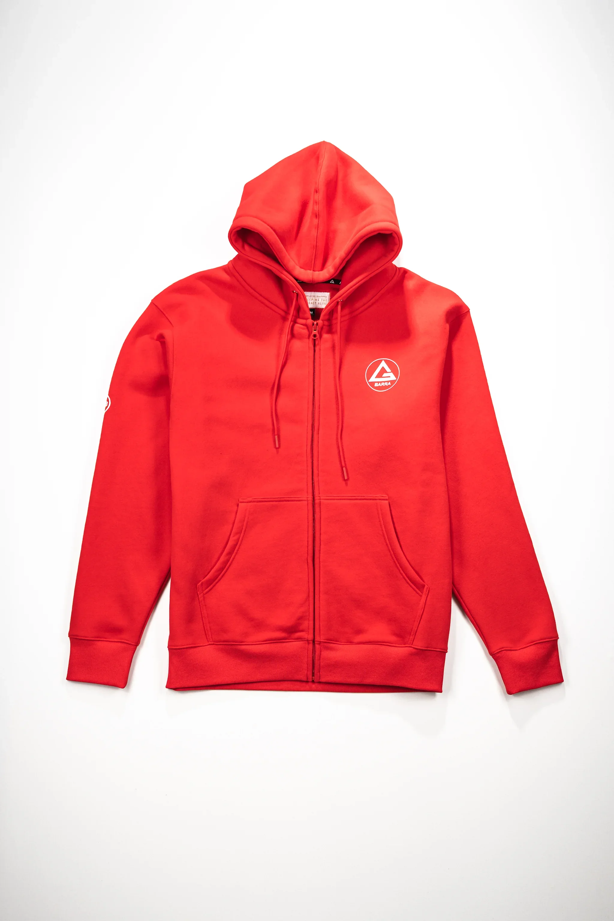 40 Years Competition Team Zip Hoodie - Red