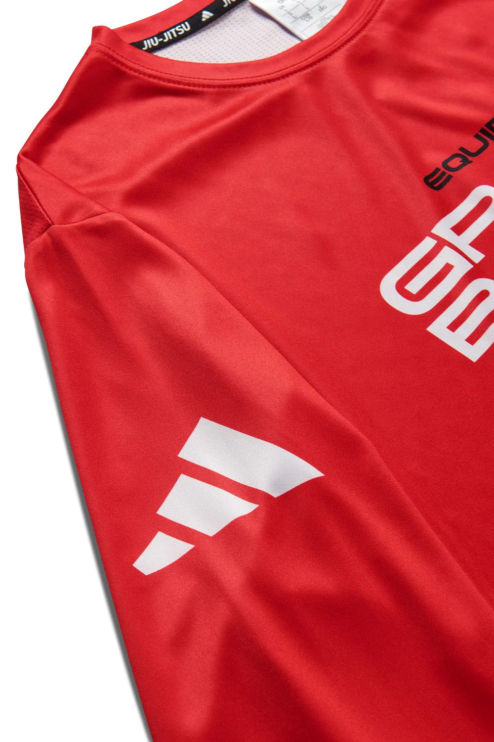 Mens Comp Team L/S Tech Tee by adidas - Red - Image 3