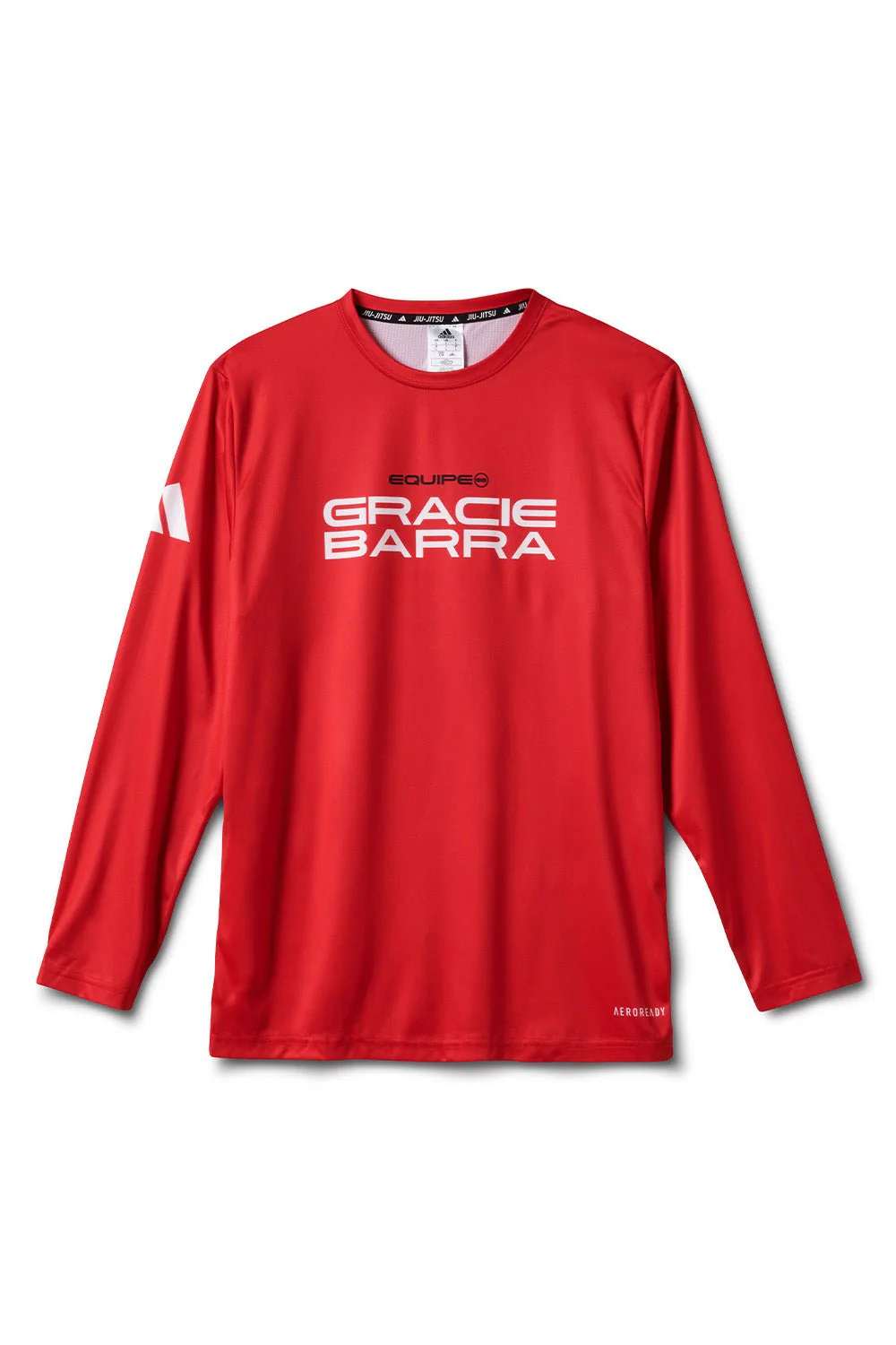 Mens Comp Team L/S Tech Tee by adidas - Red - Image 7
