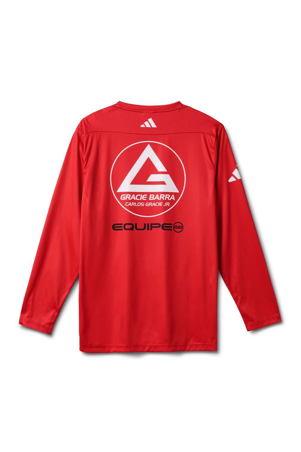 Mens Comp Team L/S Tech Tee by adidas - Red - Image 8