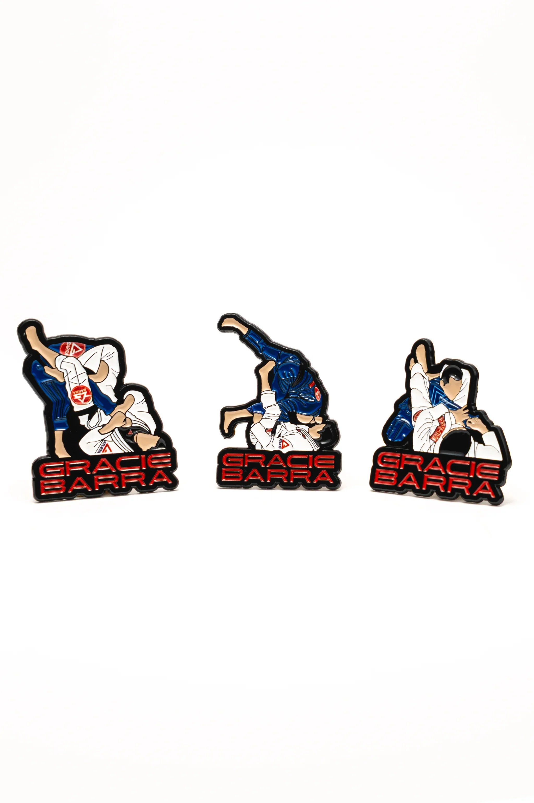 Arm Bar Pin - Red/Blue - Image 3