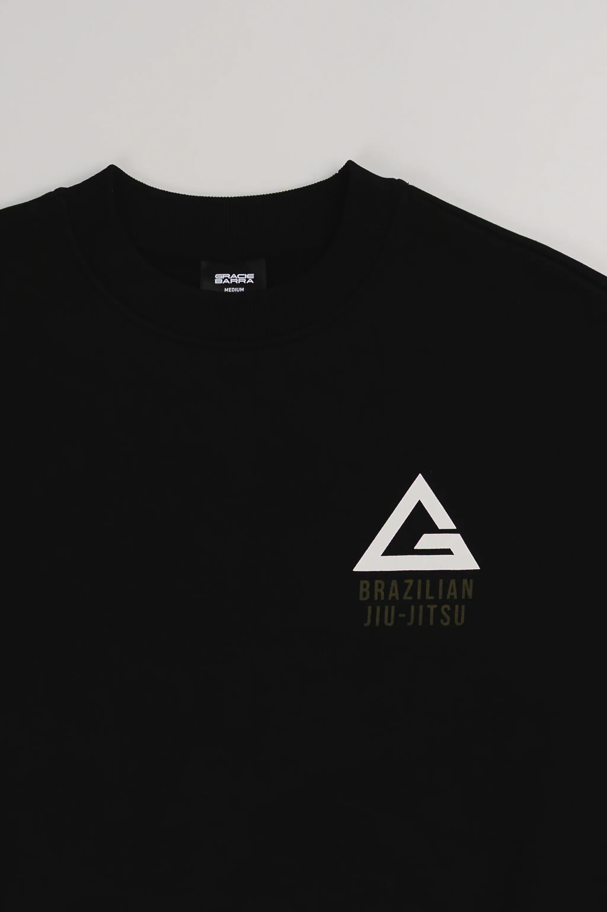 Arte Suave V2 Mens French Terry Crewneck - Black - Image 3