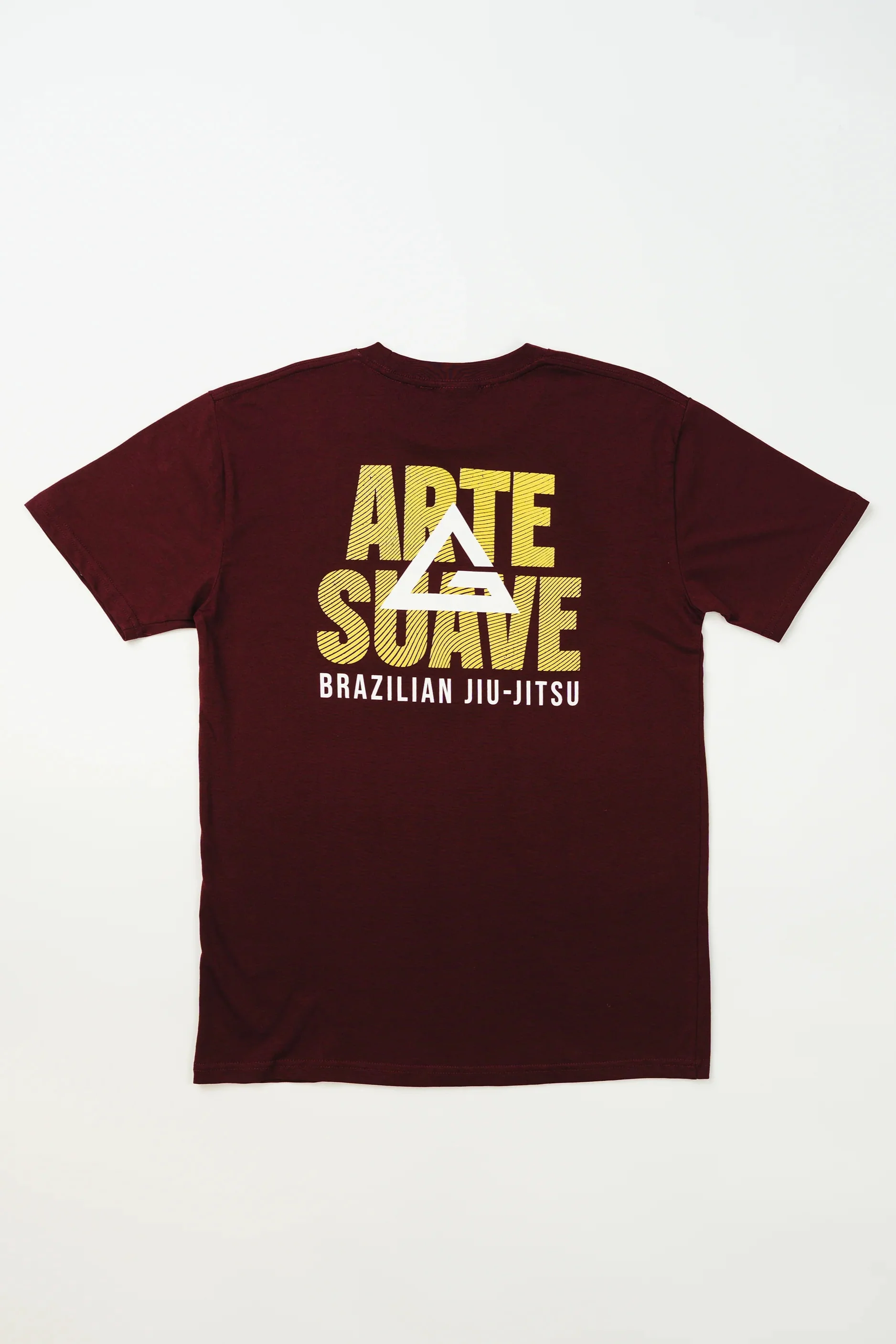 Arte Suave V2 Mens Tee - Maroon - Image 4