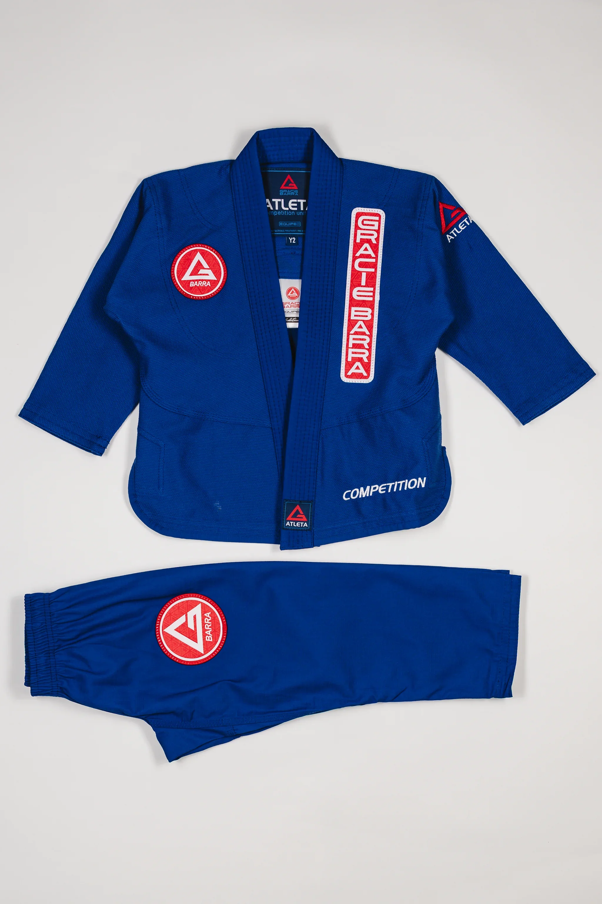 AtletaGB V4 Youth Kimono - Blue