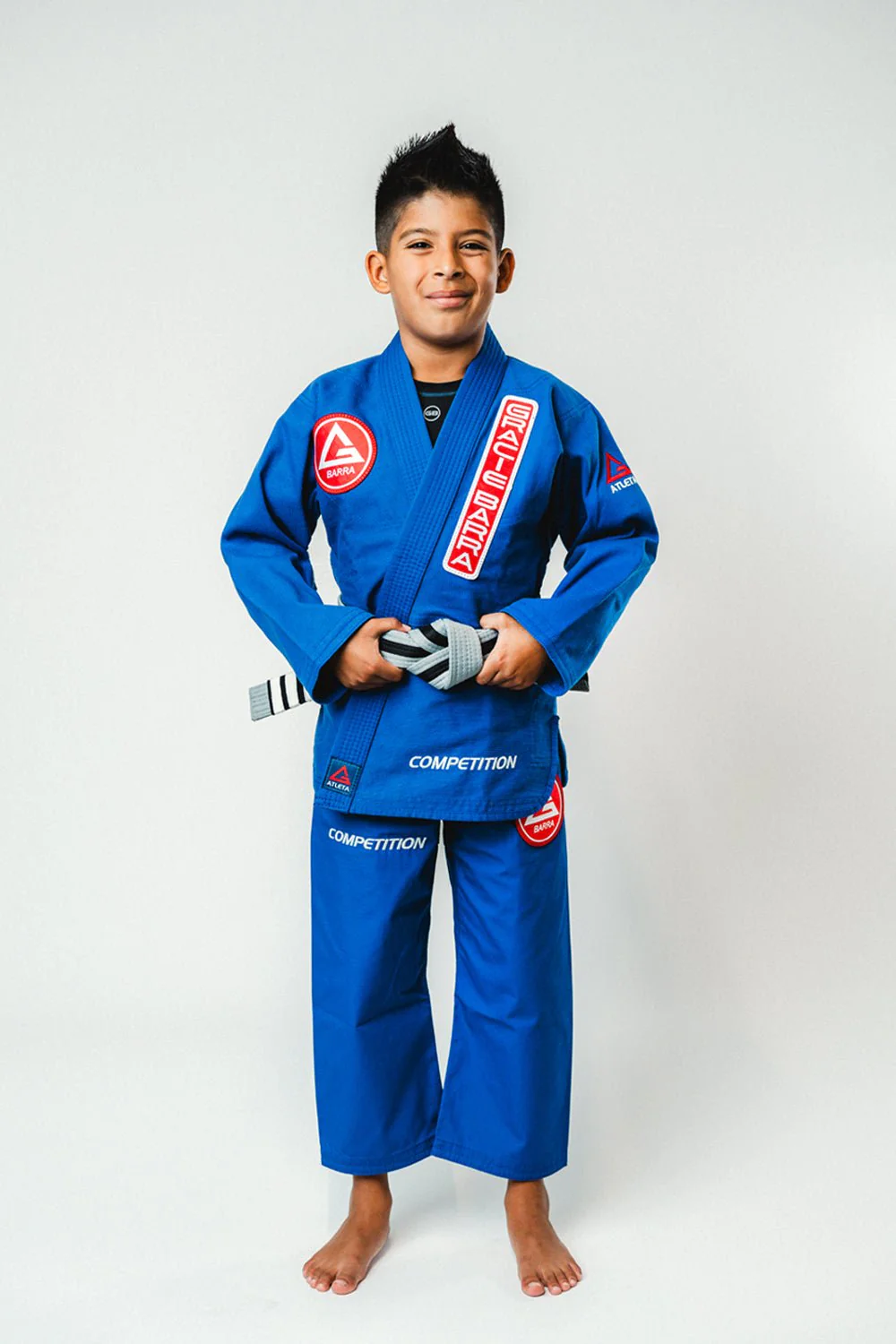 AtletaGB V4 Youth Kimono - Blue - Image 4