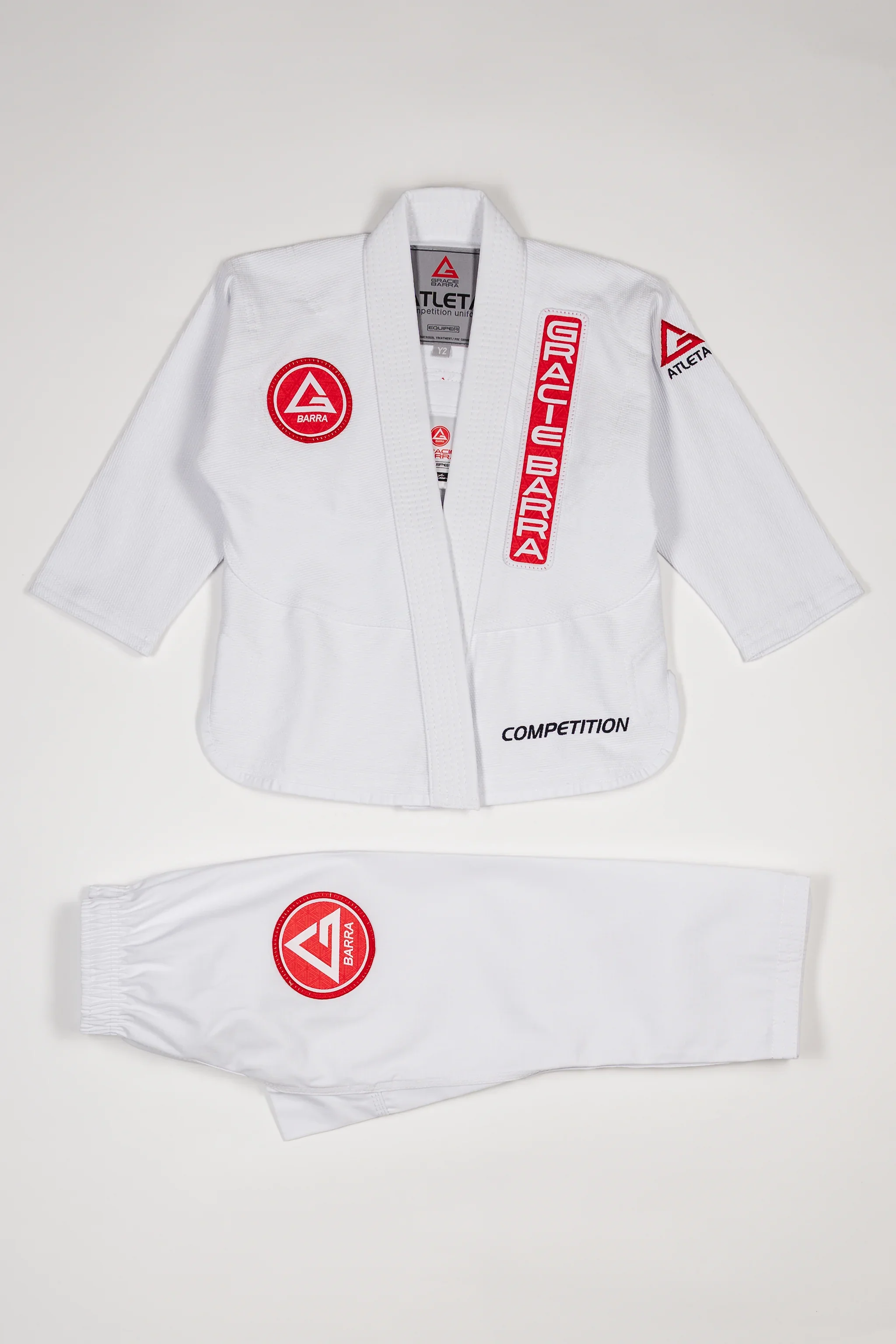 AtletaGB V4 Youth Kimono - White