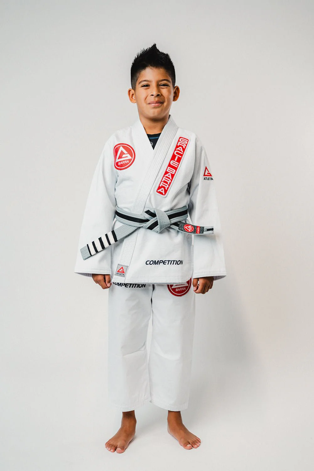 AtletaGB V4 Youth Kimono - White - Image 6