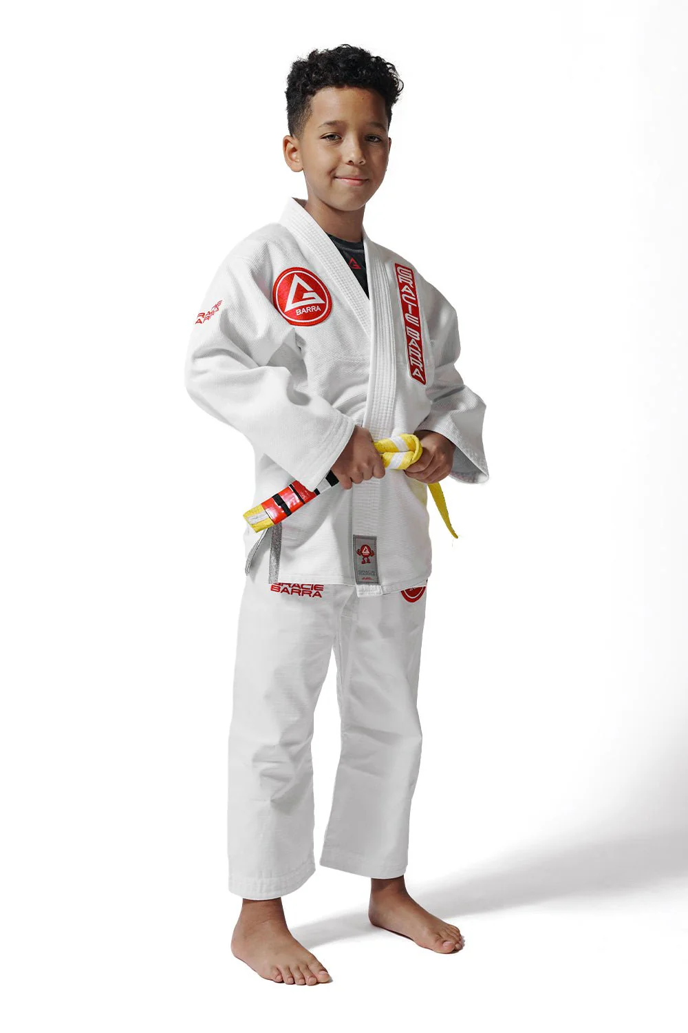 Barrinha Youth Kimono - White - Image 3