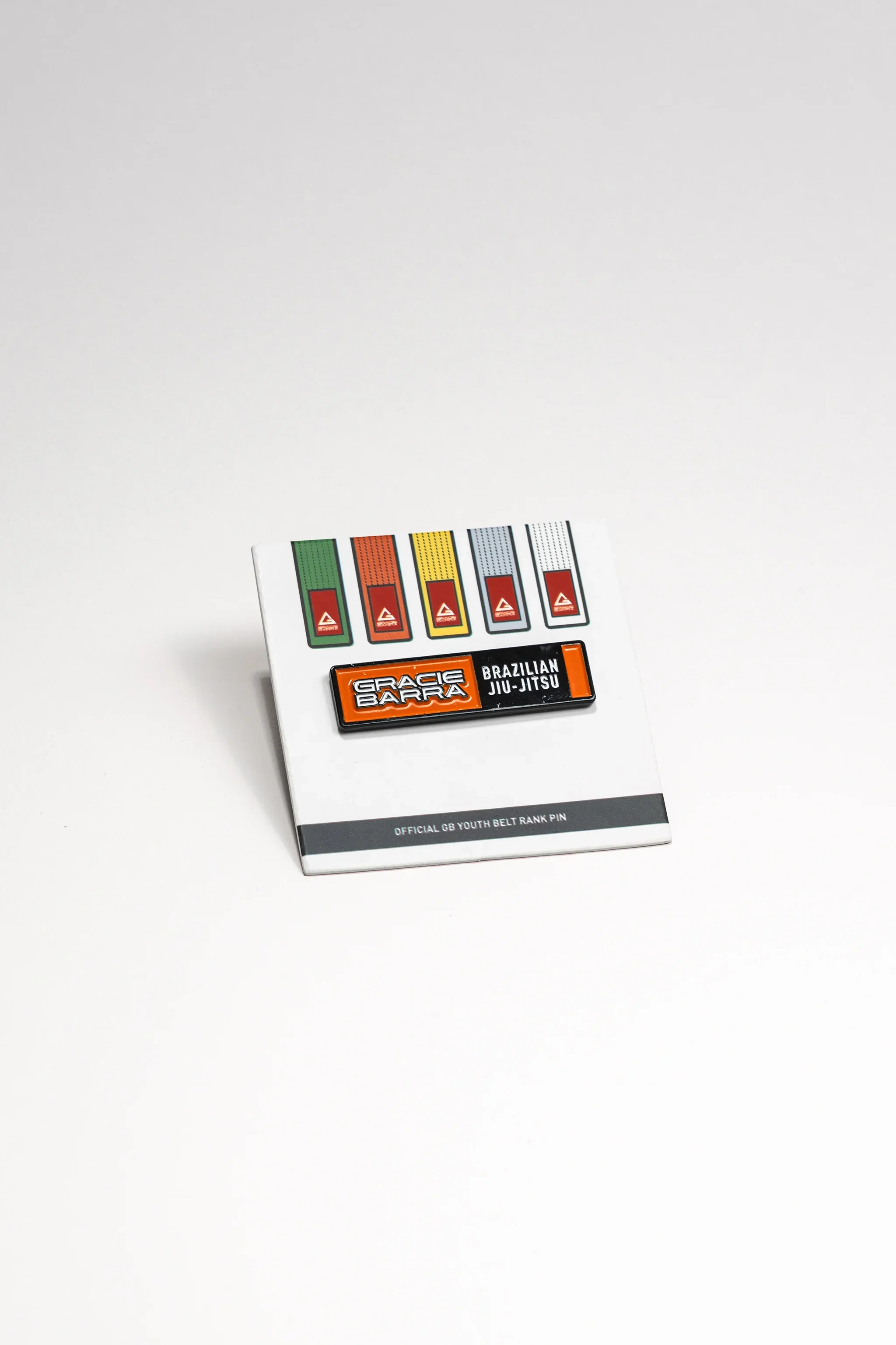 BJJ Kids Belt Pin - Orange - Image 3