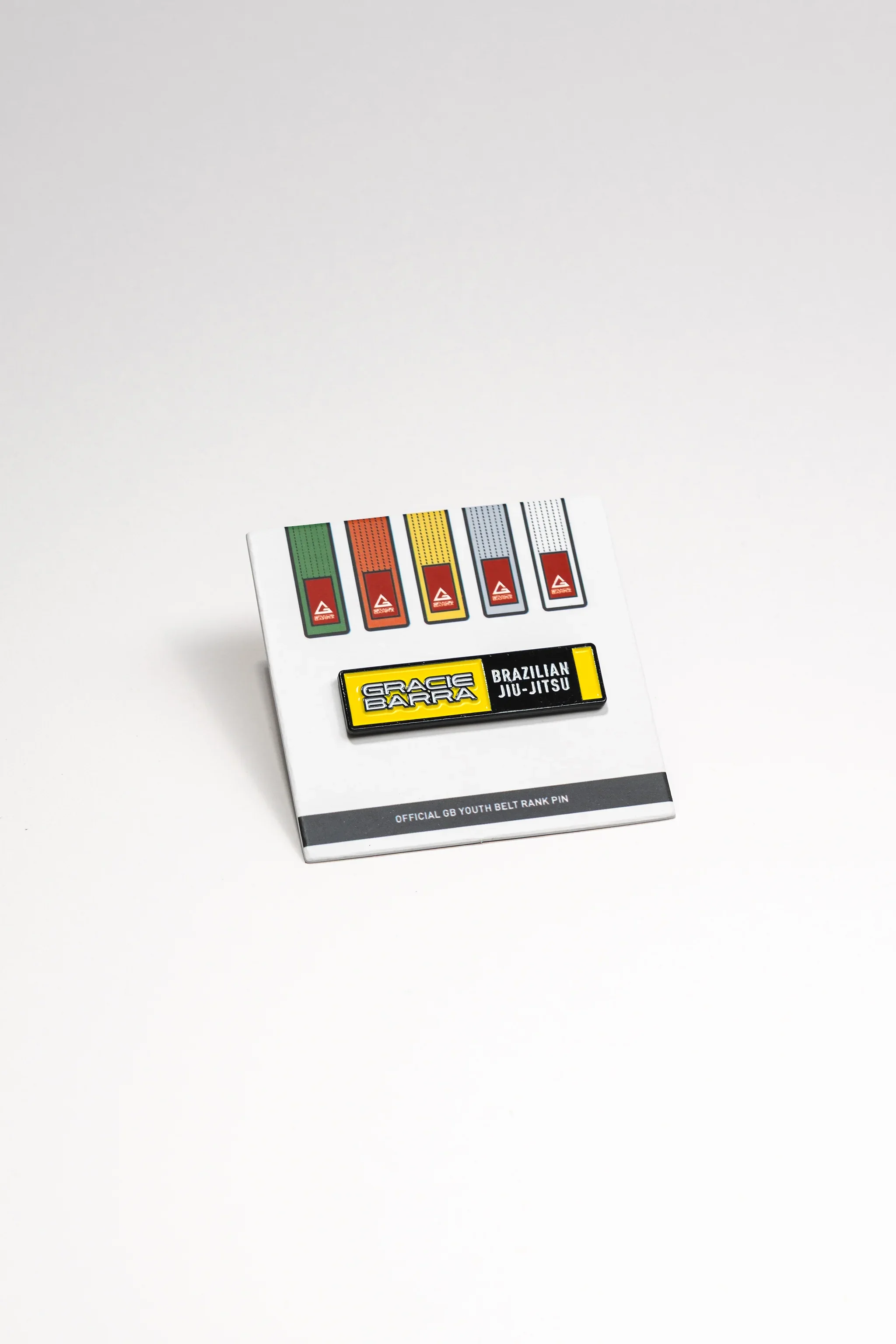 BJJ Kids Belt Pin - Yellow - Image 3