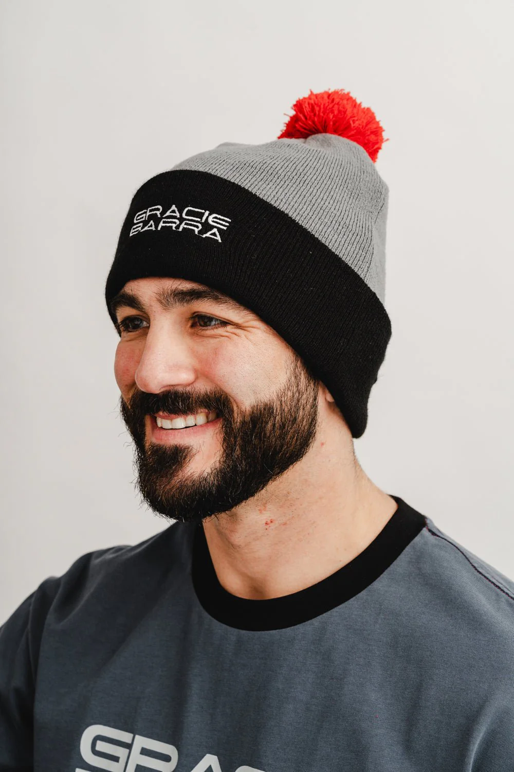 Colorblock Beanie - Grey - Image 4