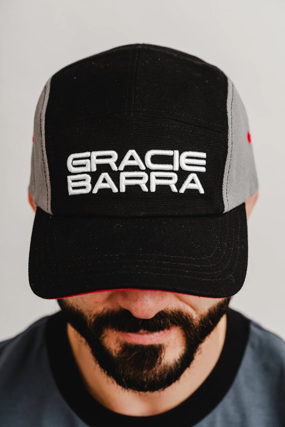 Colorblock Five Panel Cap - Black - Image 5