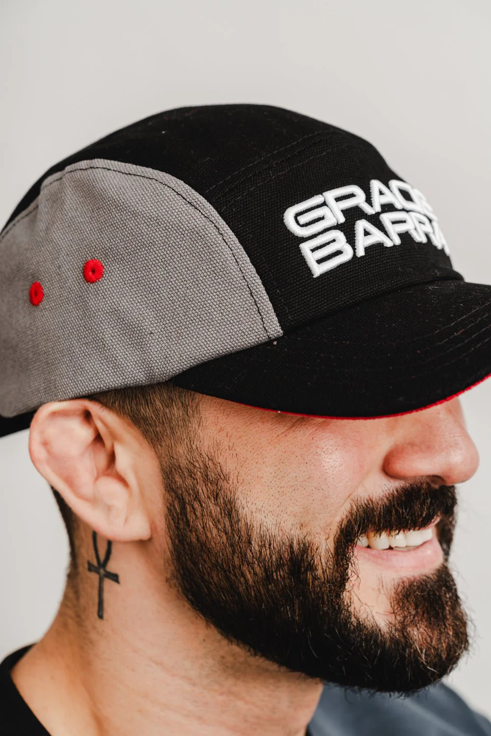 Colorblock Five Panel Cap - Black - Image 6