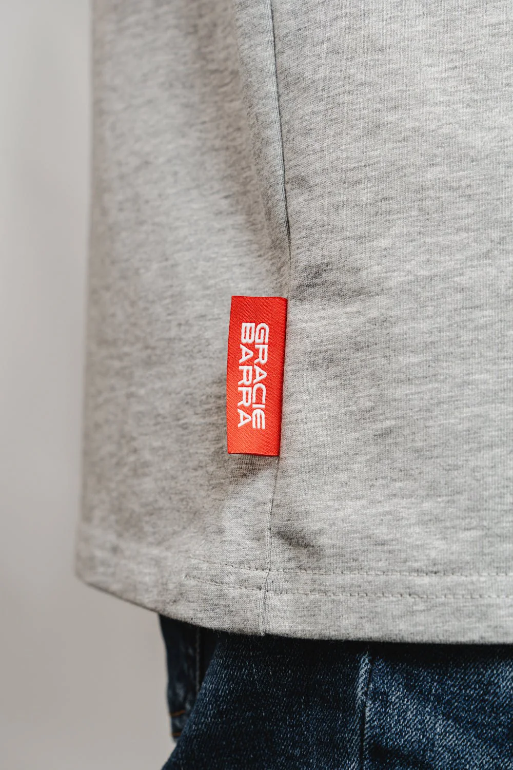 Colorblock Mens Tee - Grey/Black - Image 9