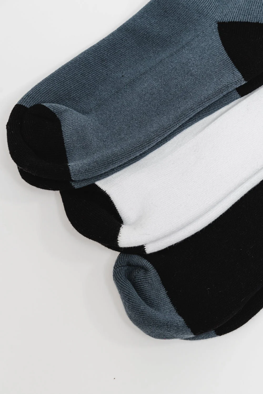 Colorblock Socks 3 Pack - Assorted - Image 4