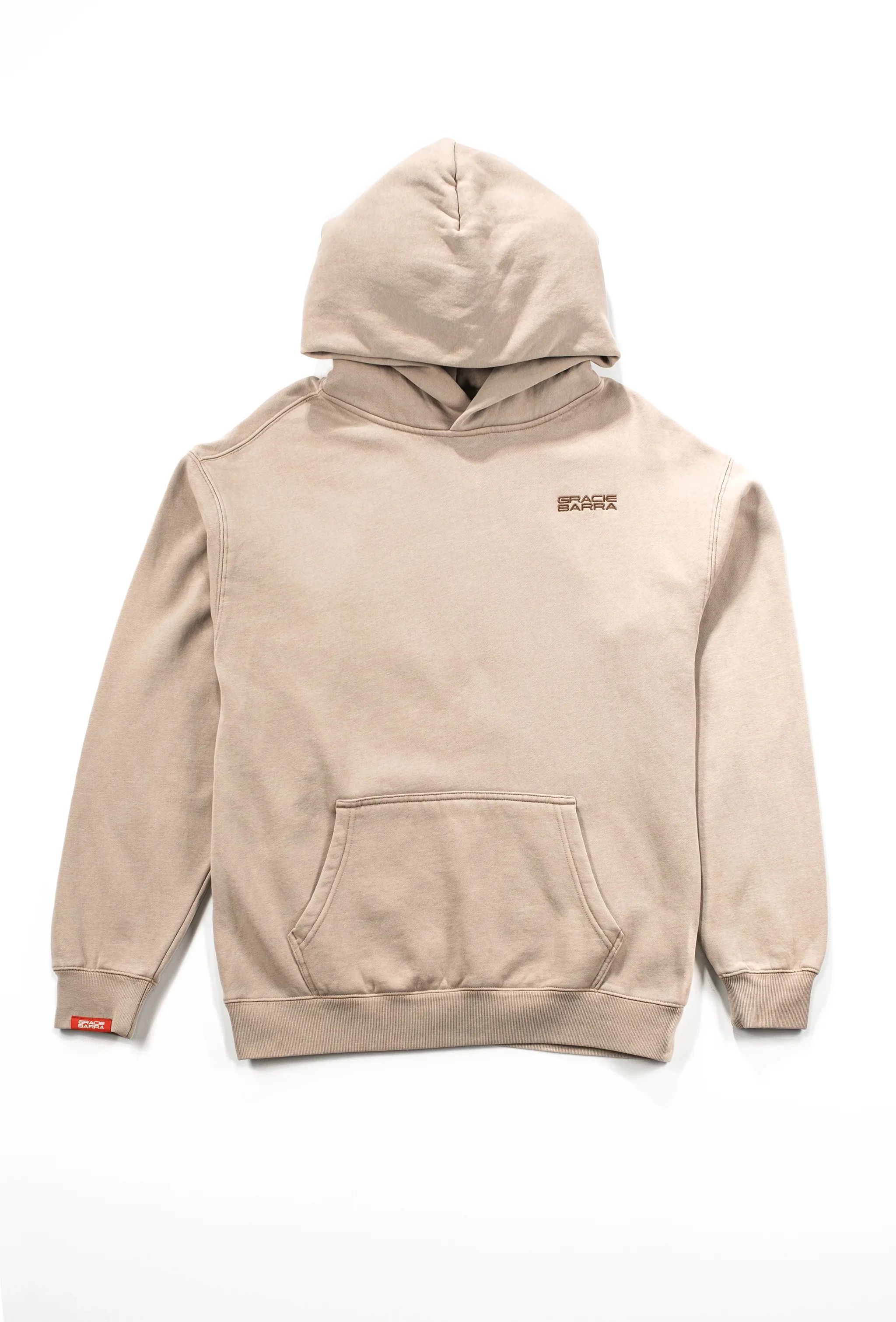 Emblem Hoodie - Sand - Image 3