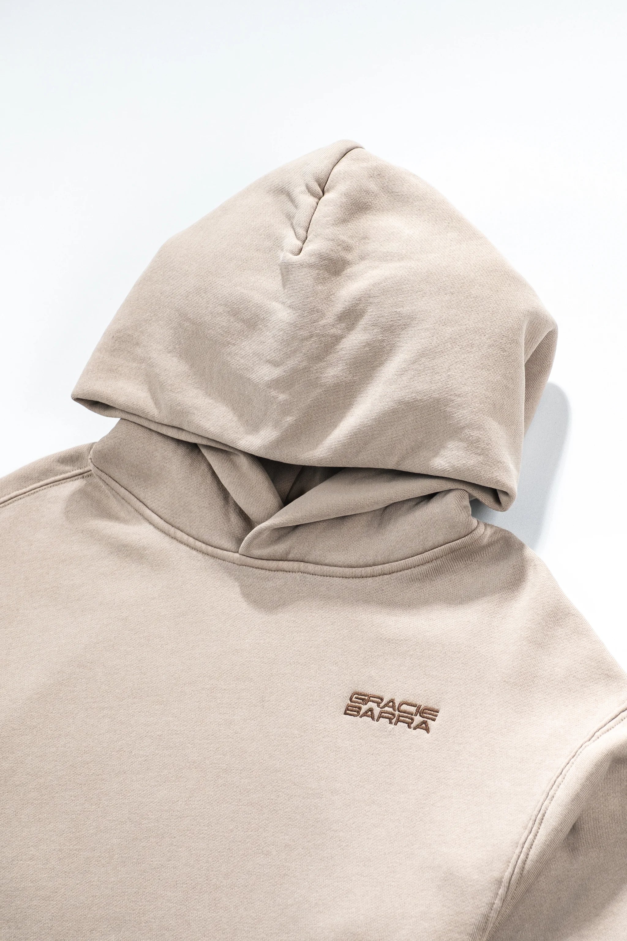 Emblem Hoodie - Sand - Image 5