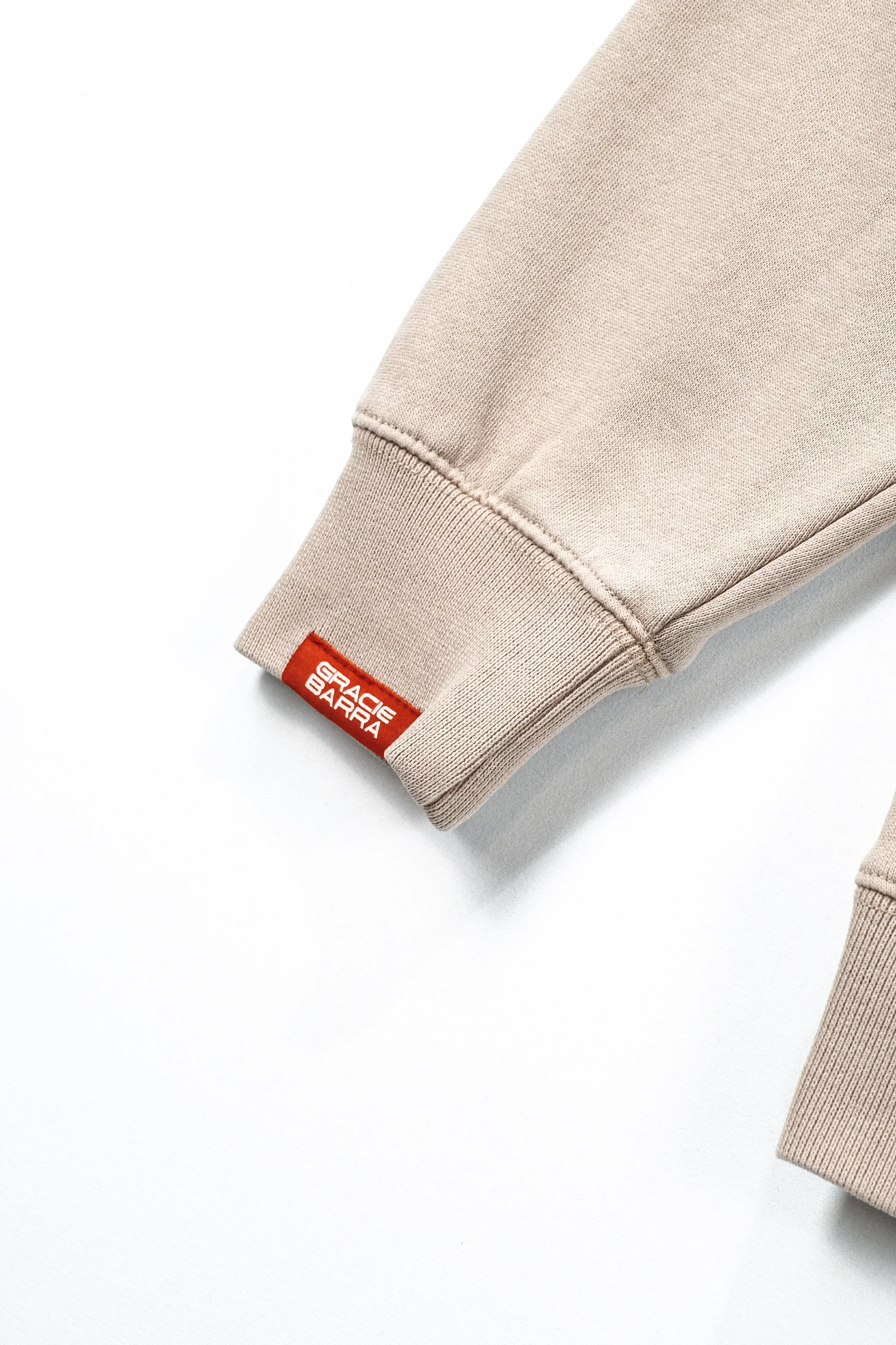 Emblem Hoodie - Sand - Image 7