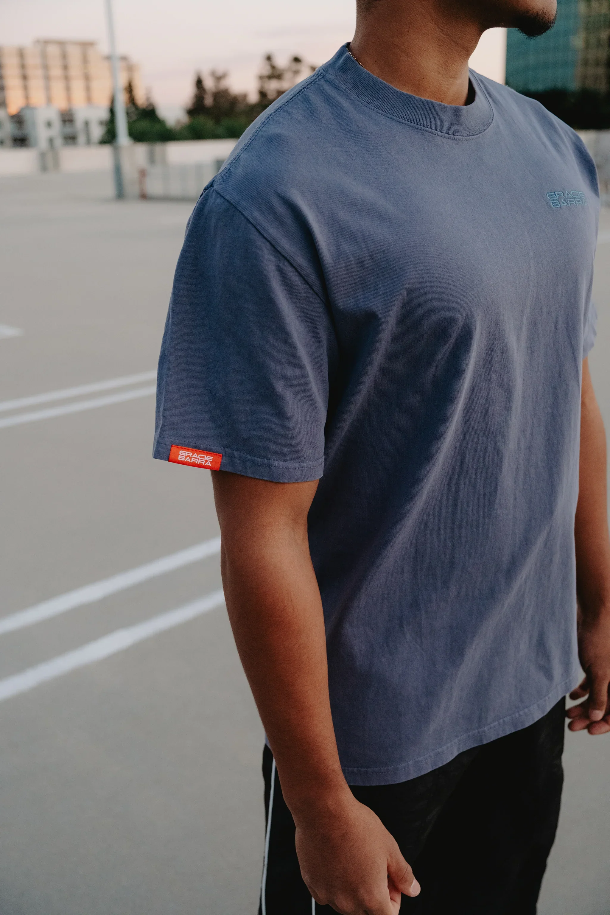 Emblem Tee - Slate - Image 3
