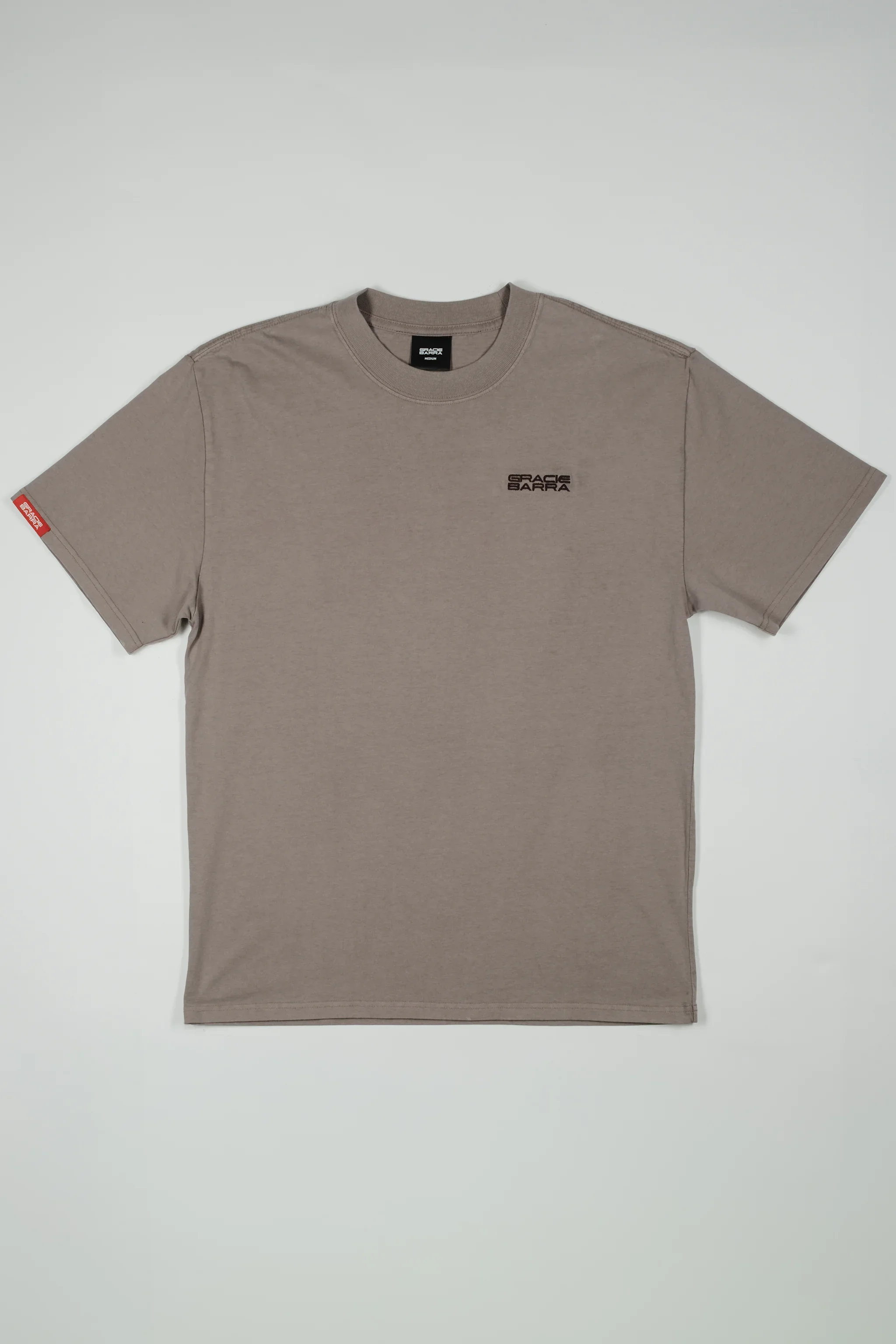 Emblem Tee - Warm Grey - Image 4