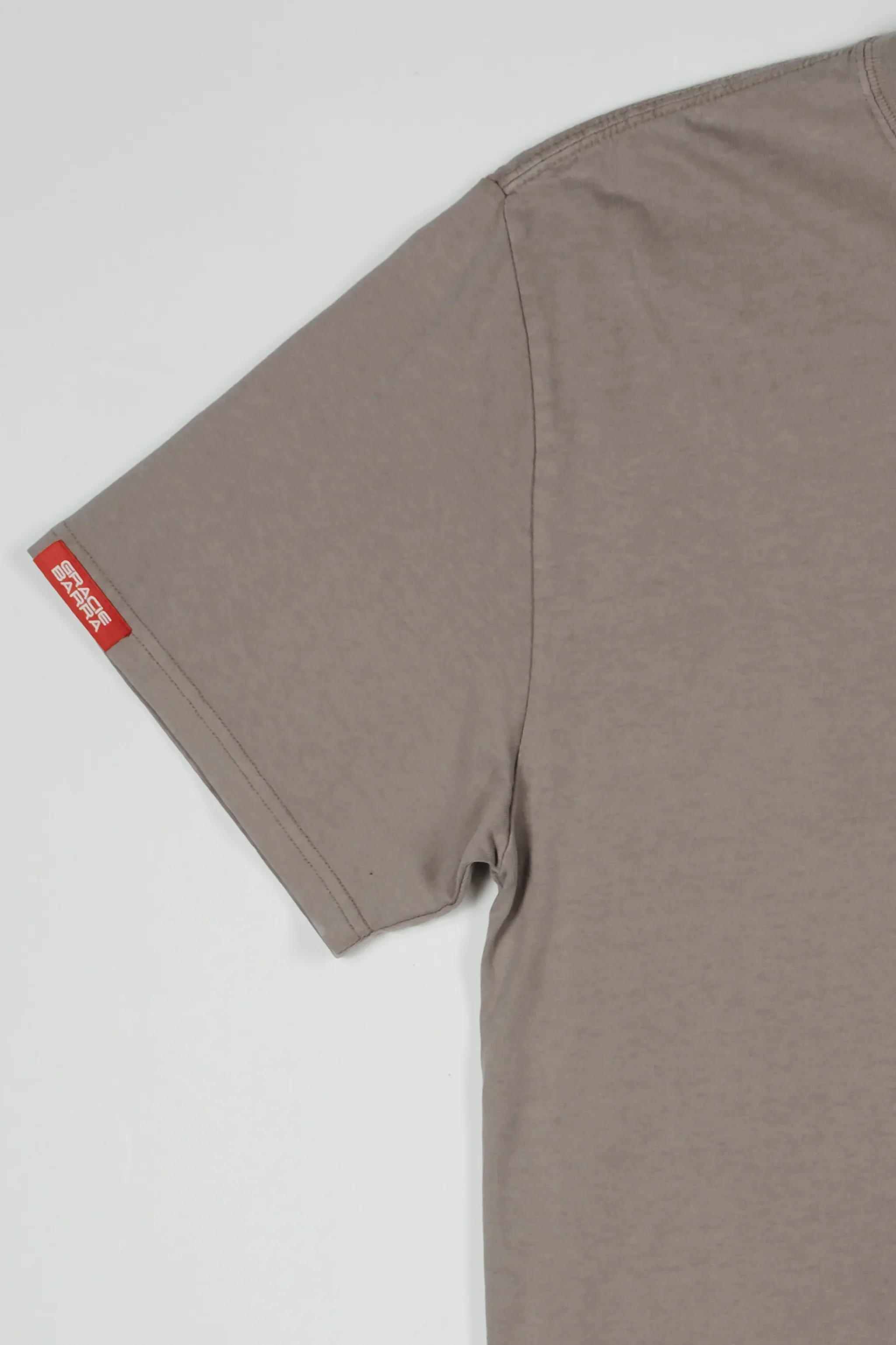 Emblem Tee - Warm Grey - Image 6