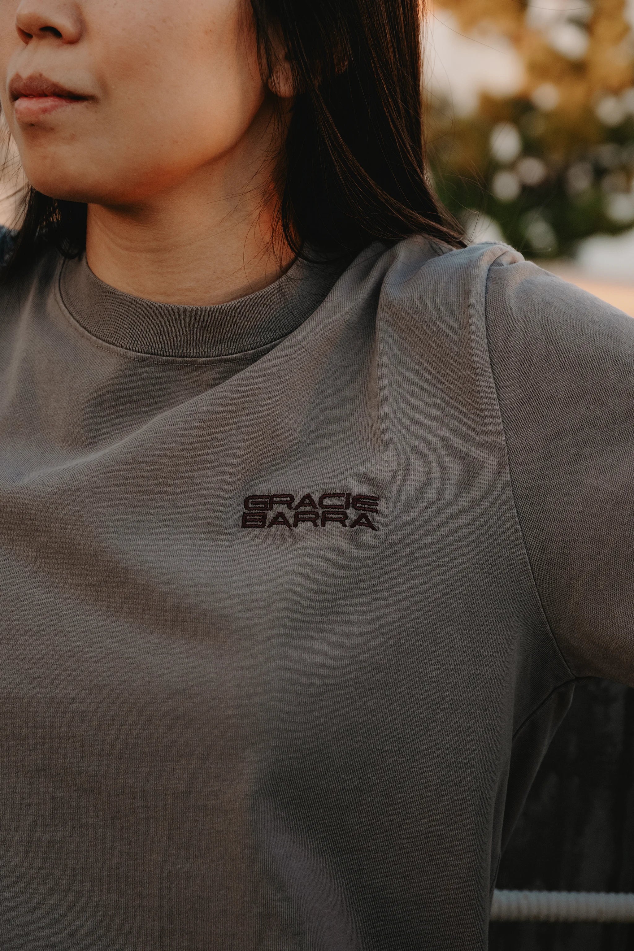 Emblem Womens Tee - Grey - Image 3