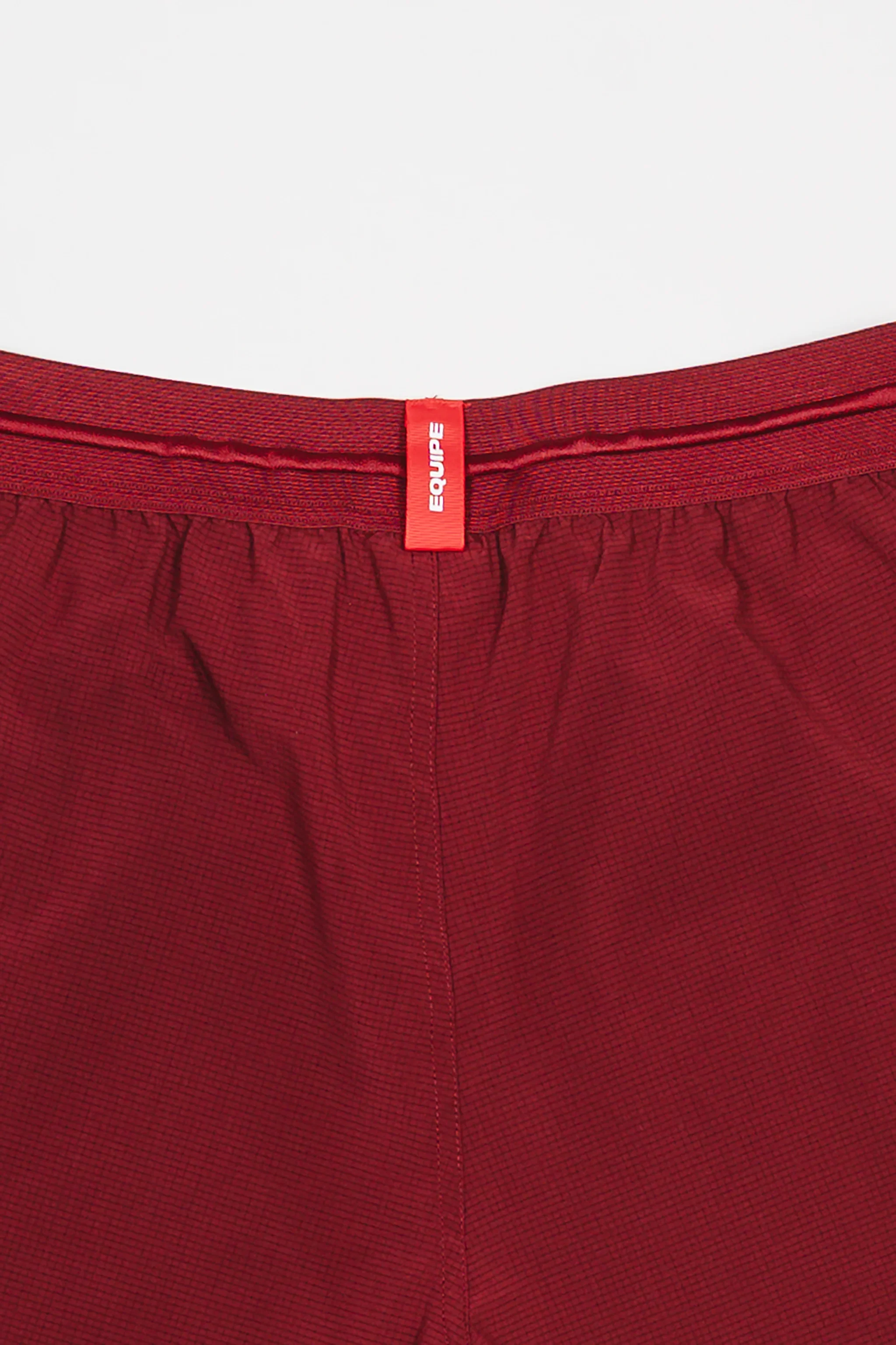 Equipe Motion Mens Shorts - Maroon - Image 3