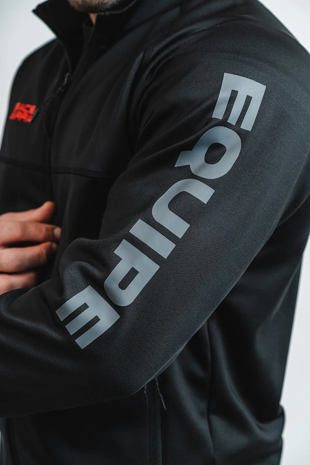 Equipe Warm Up Jacket - Black - Image 10