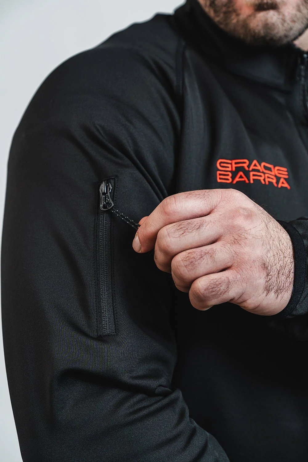 Equipe Warm Up Jacket - Black - Image 11