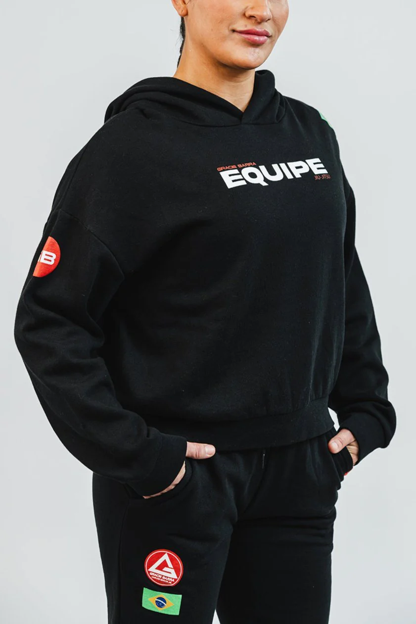 Equipe Womens Hoodie - Black - Image 9
