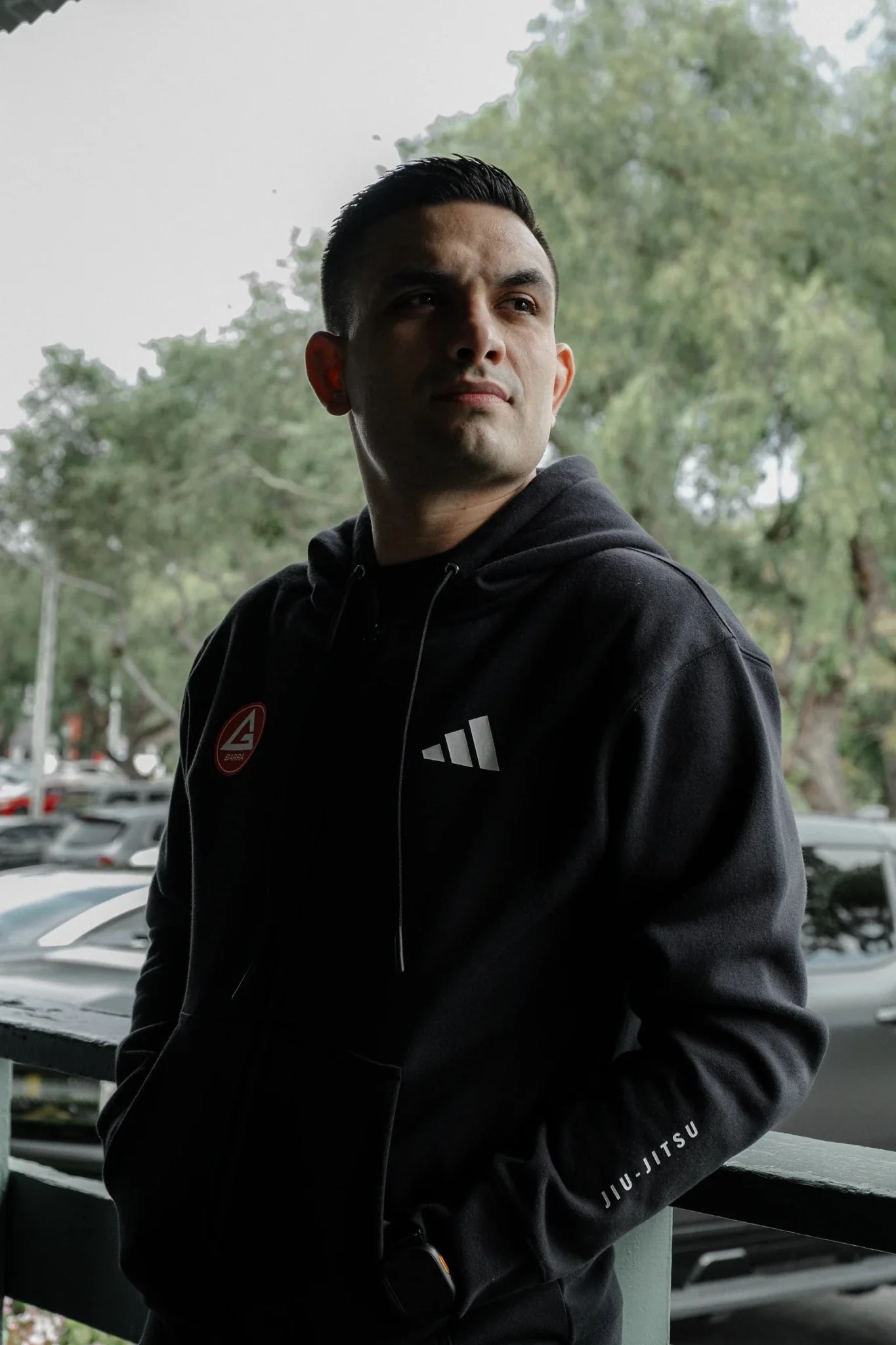 Equipe Zip Hoodie by adidas - Black - Image 6