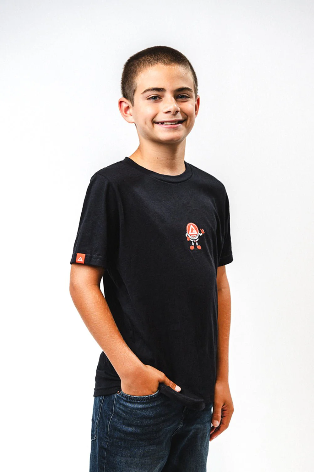 GB Barrinha Youth Tee - Black - Image 3