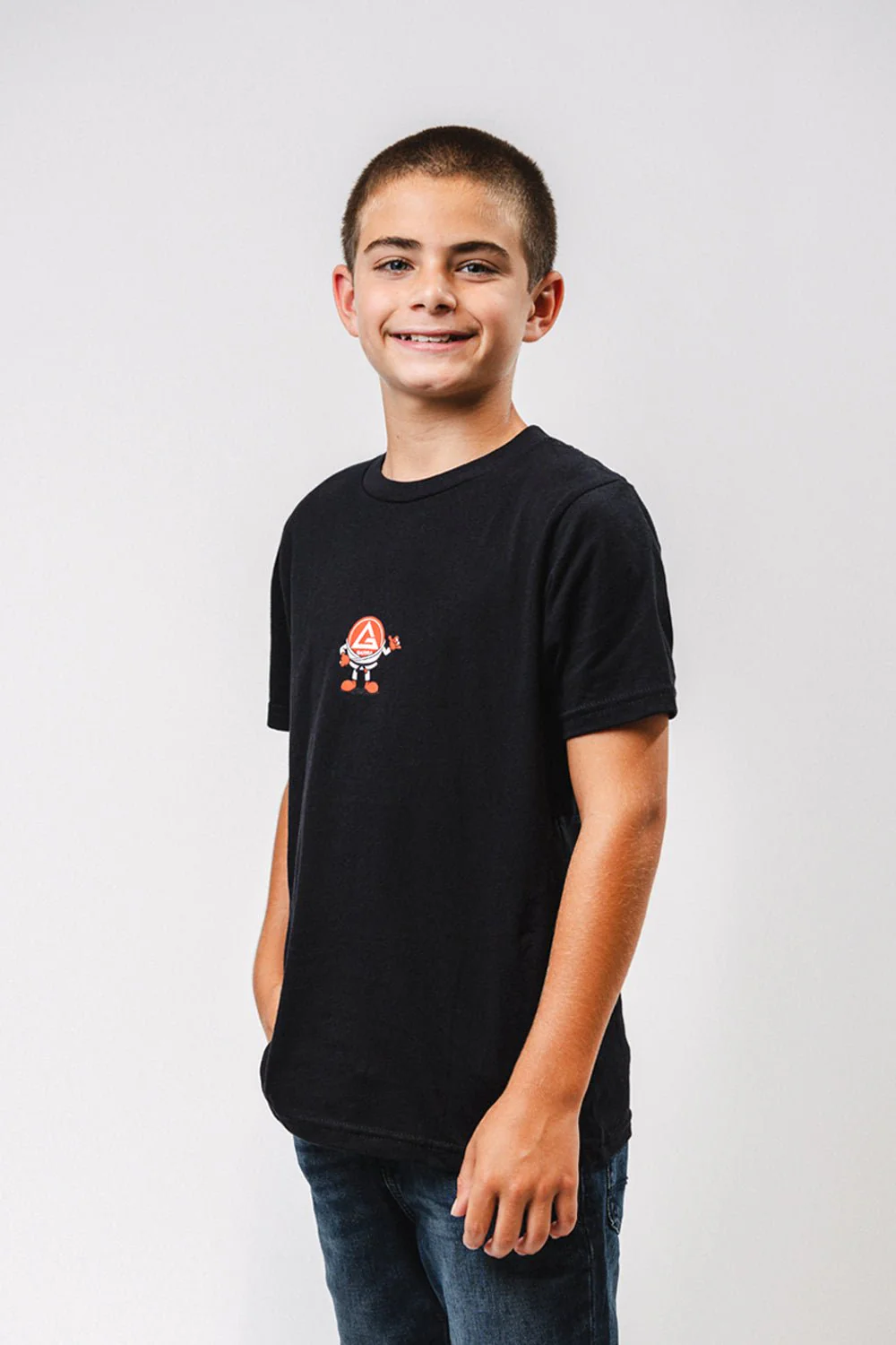GB Barrinha Youth Tee - Black - Image 4