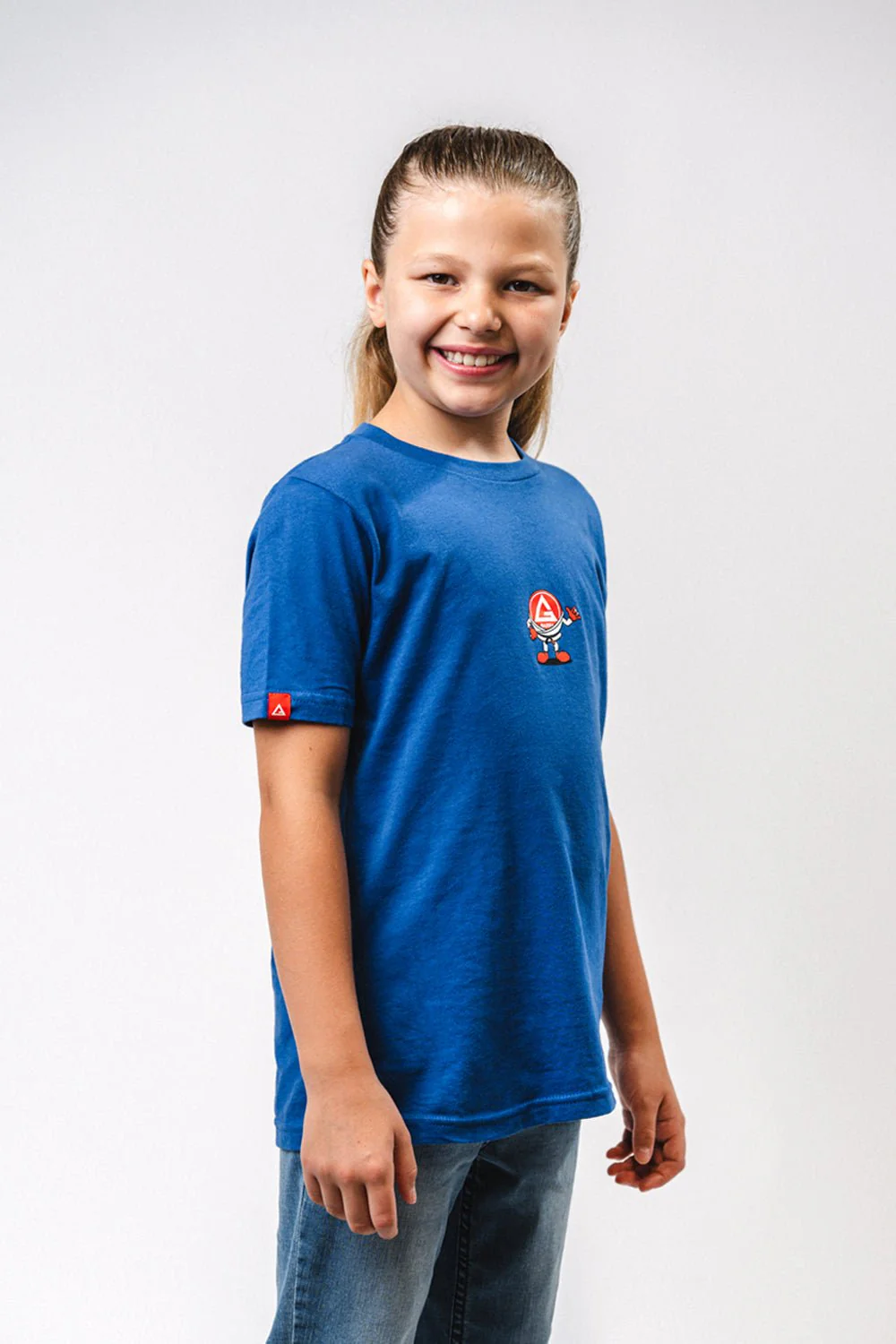 GB Barrinha Youth Tee - Blue - Image 3