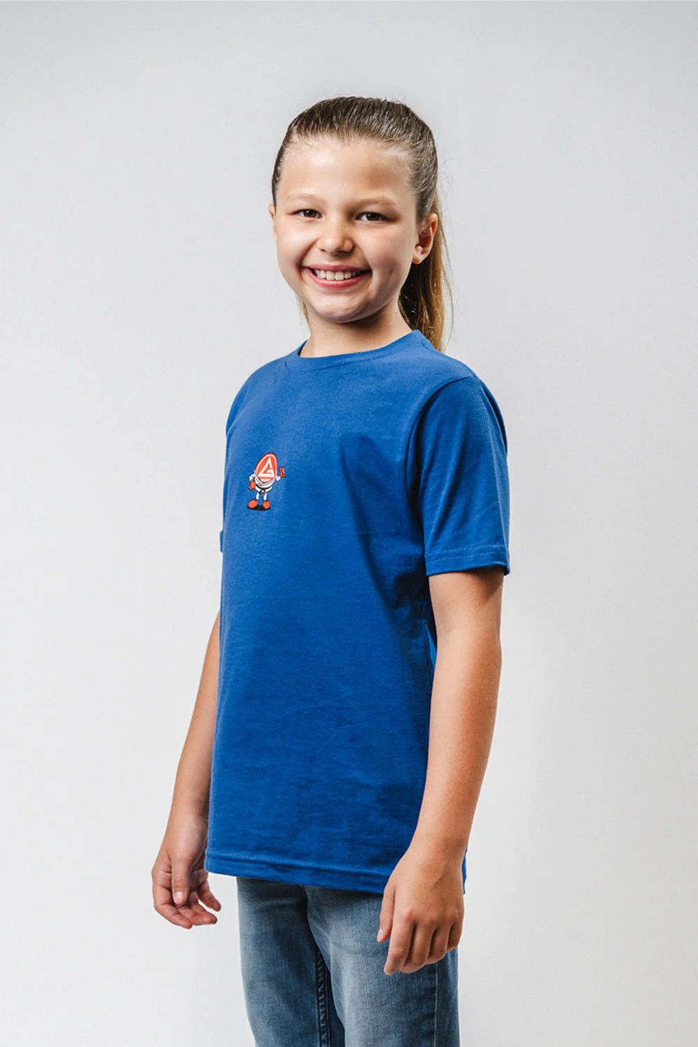 GB Barrinha Youth Tee - Blue - Image 4