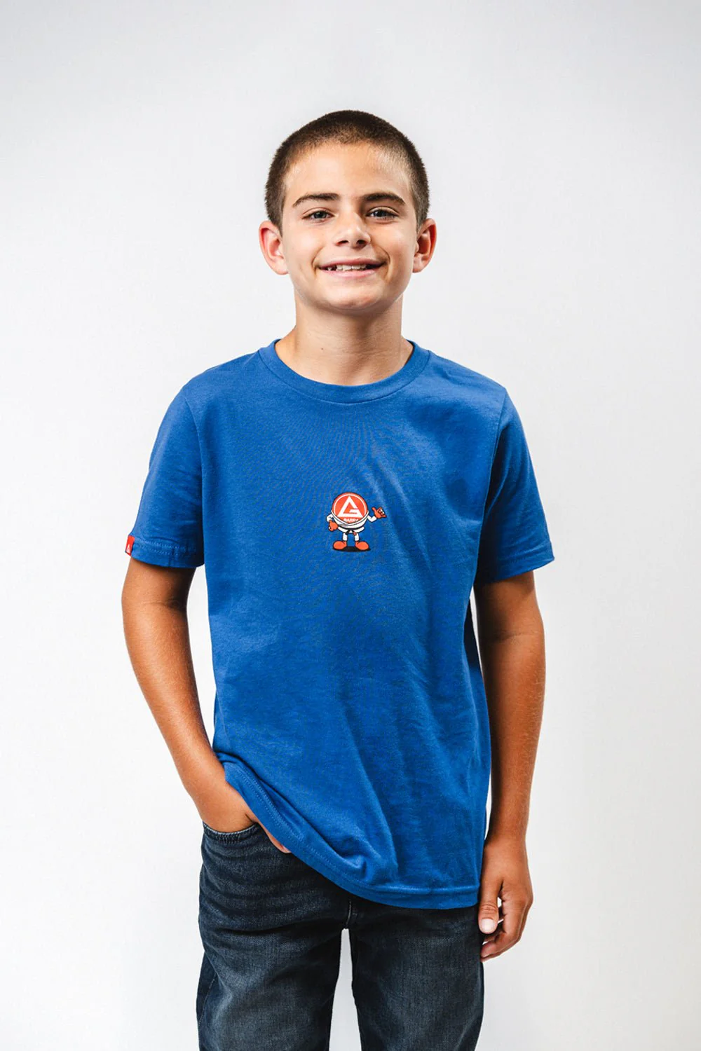 GB Barrinha Youth Tee - Blue - Image 5