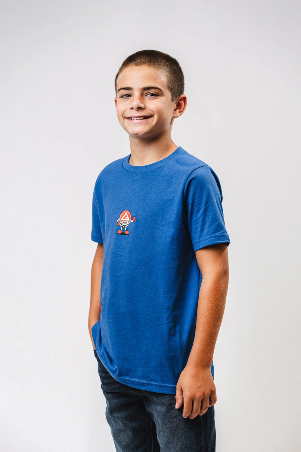 GB Barrinha Youth Tee - Blue - Image 8