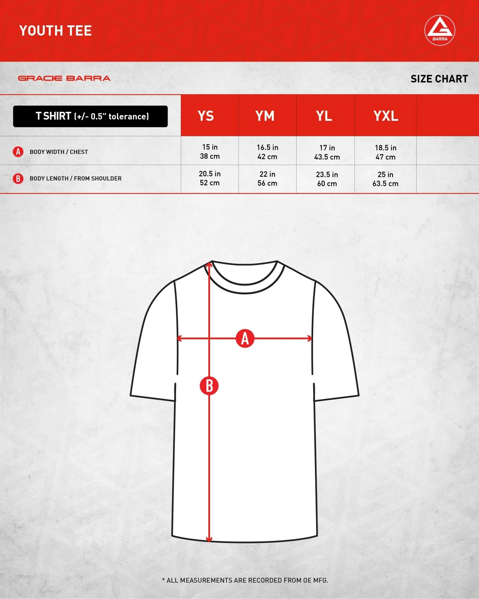 GB Barrinha Youth Tee - Blue - Image 9