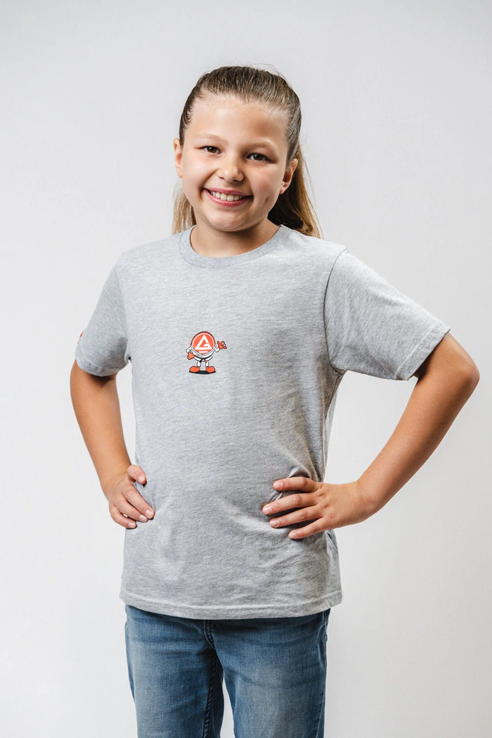 GB Barrinha Youth Tee - Grey - Image 6