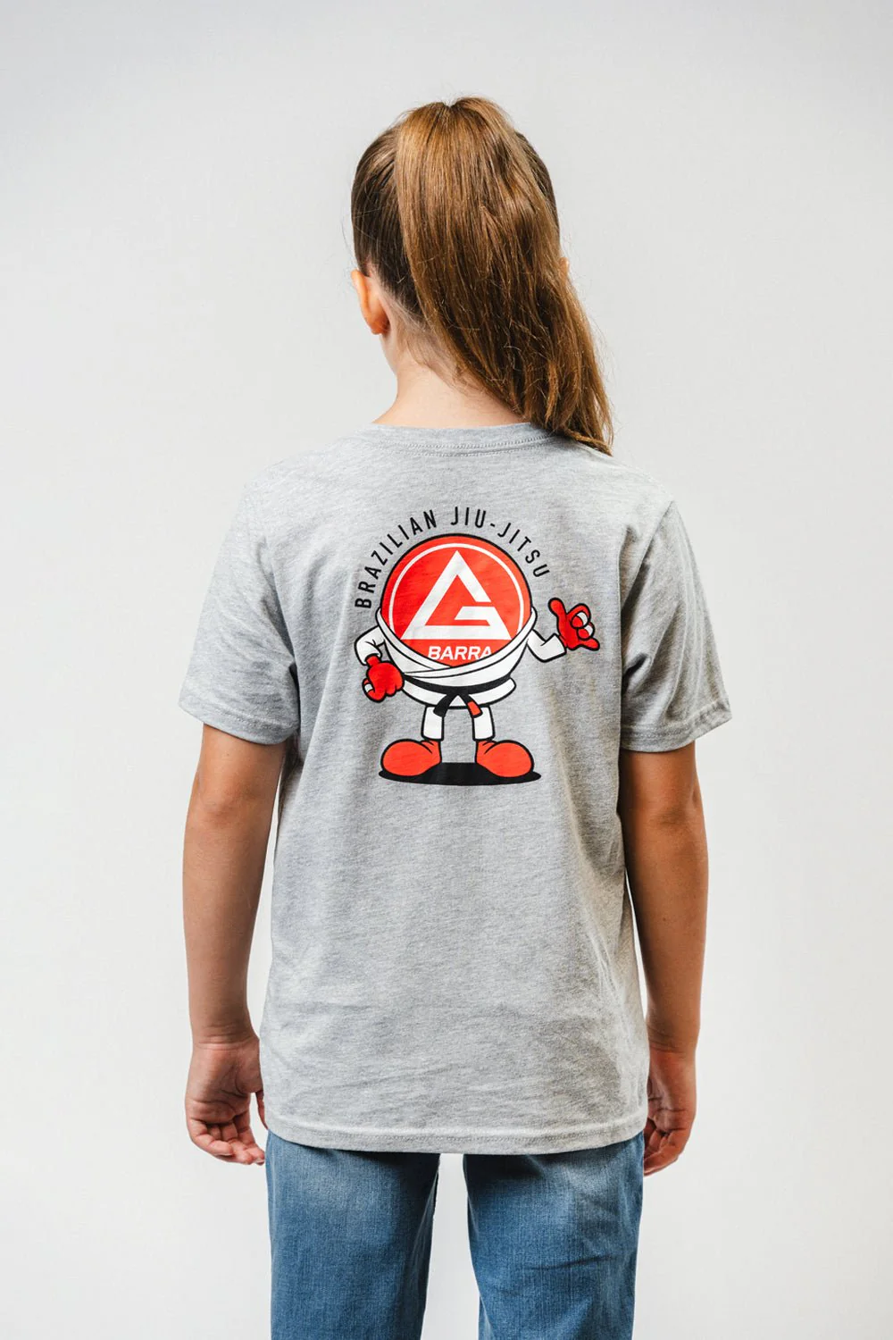GB Barrinha Youth Tee - Grey - Image 7