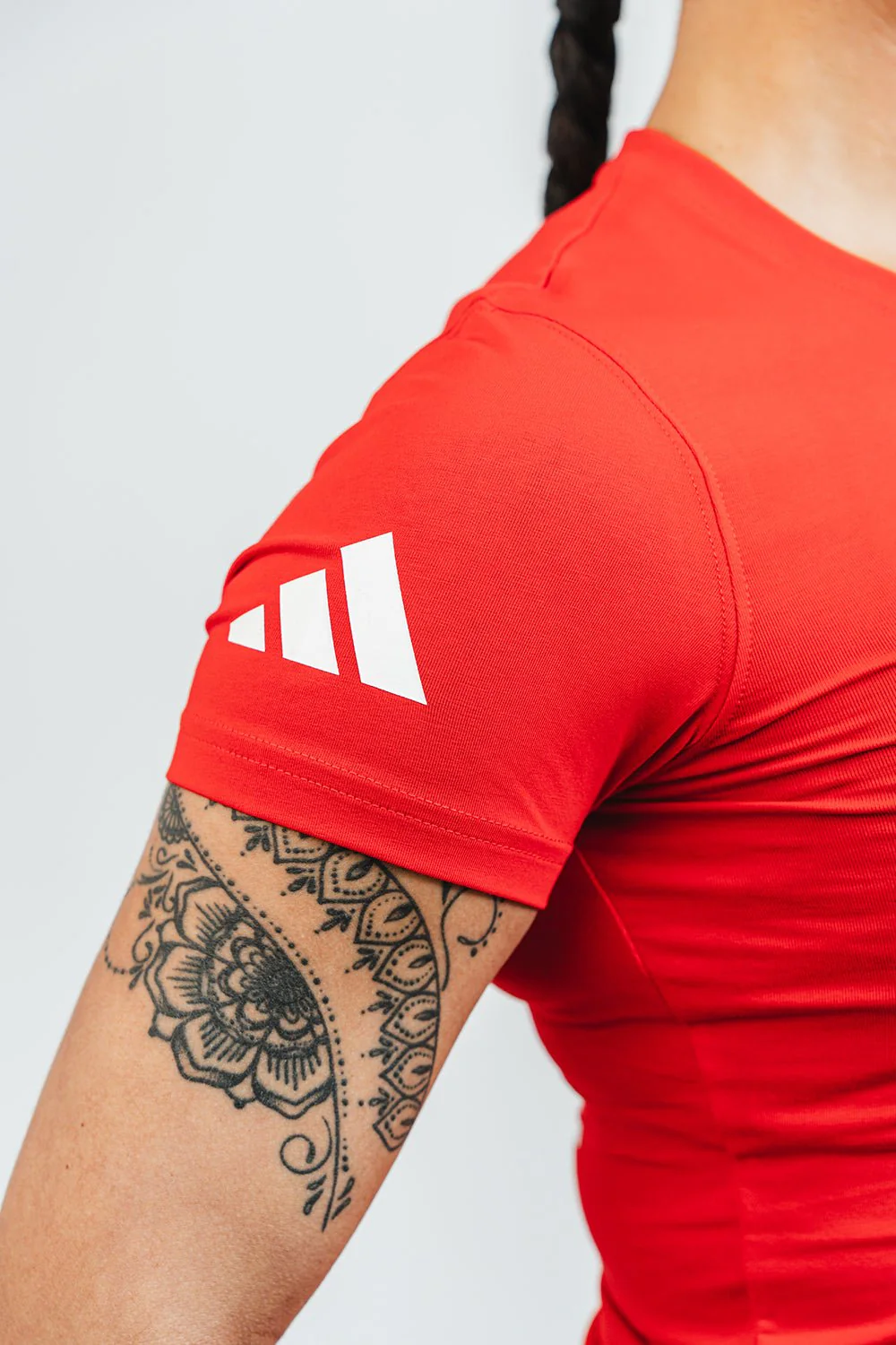 GB Comp Team Womens Tee by adidas - Red - Image 8