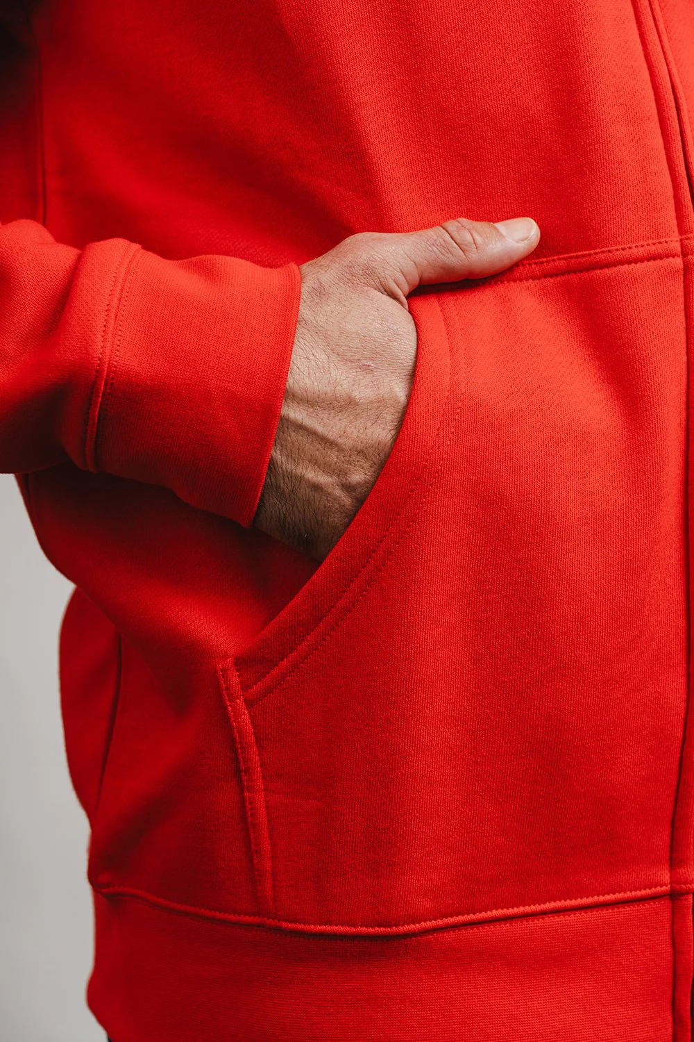 GB Comp Team Zip Hoodie by adidas - Red - Image 10