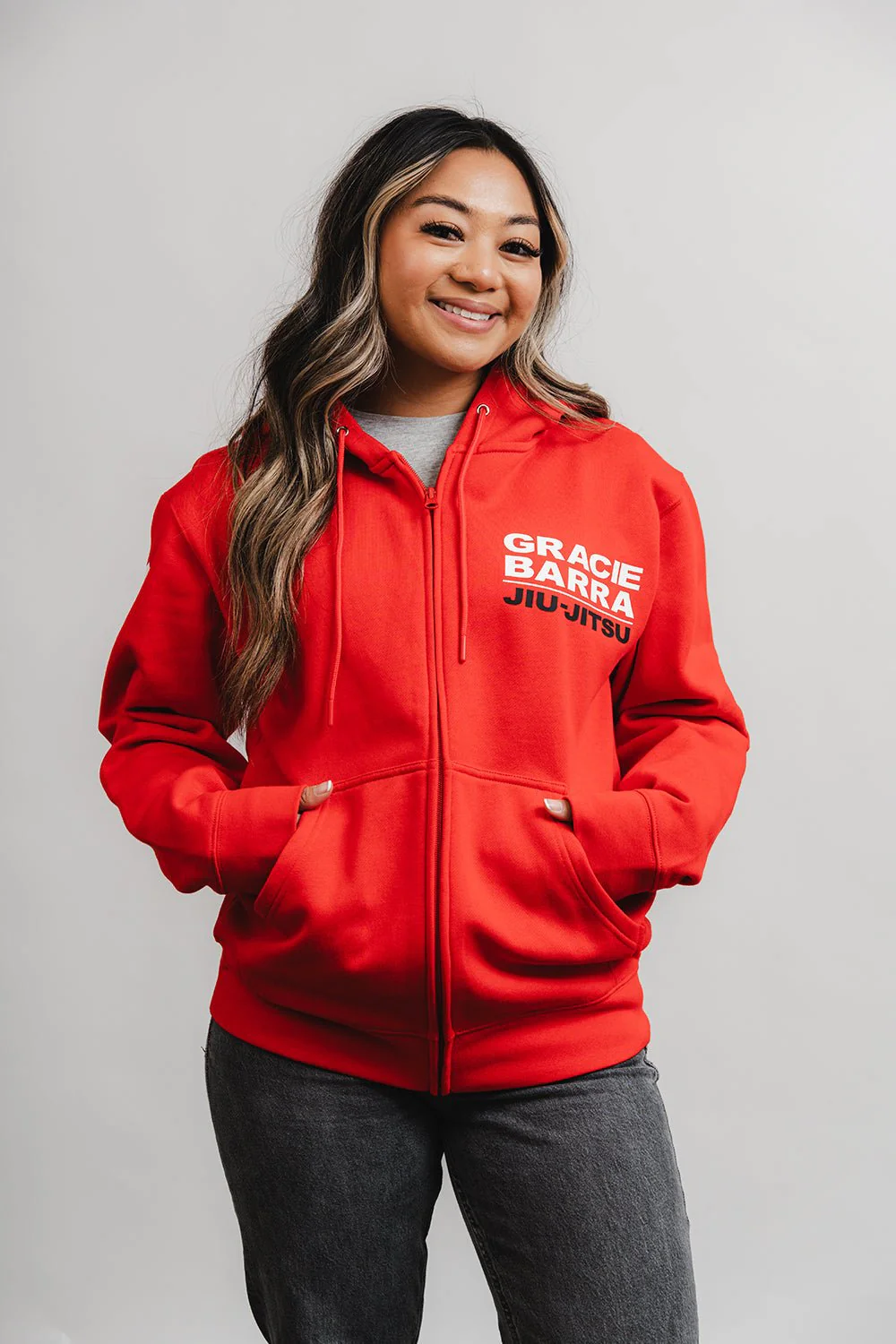 GB Comp Team Zip Hoodie by adidas - Red - Image 11