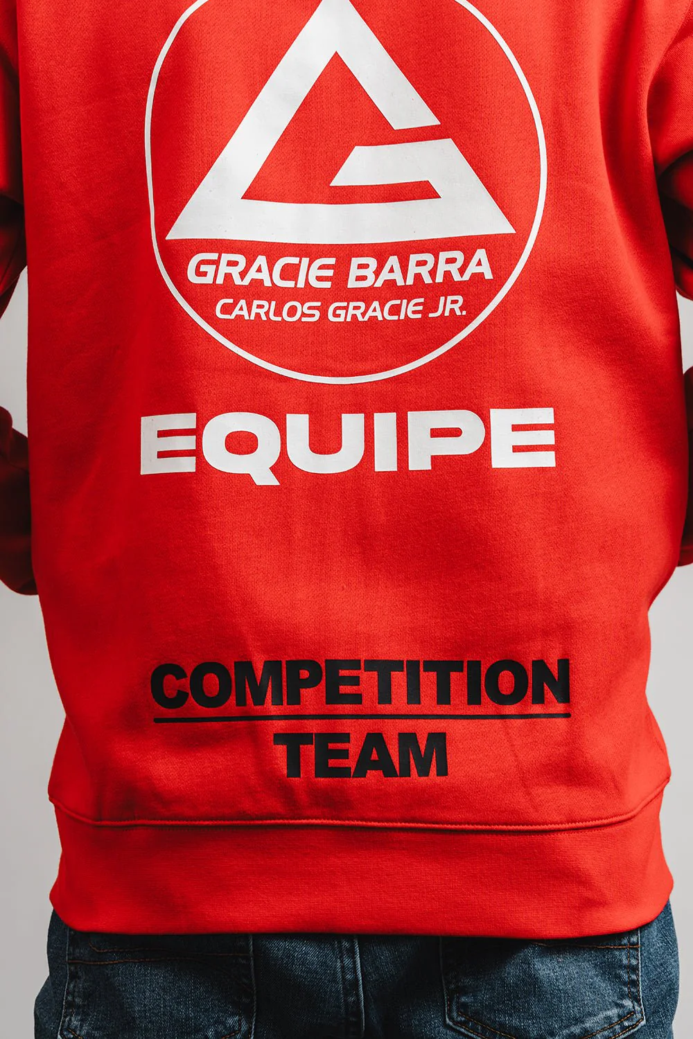 GB Comp Team Zip Hoodie by adidas - Red - Image 8