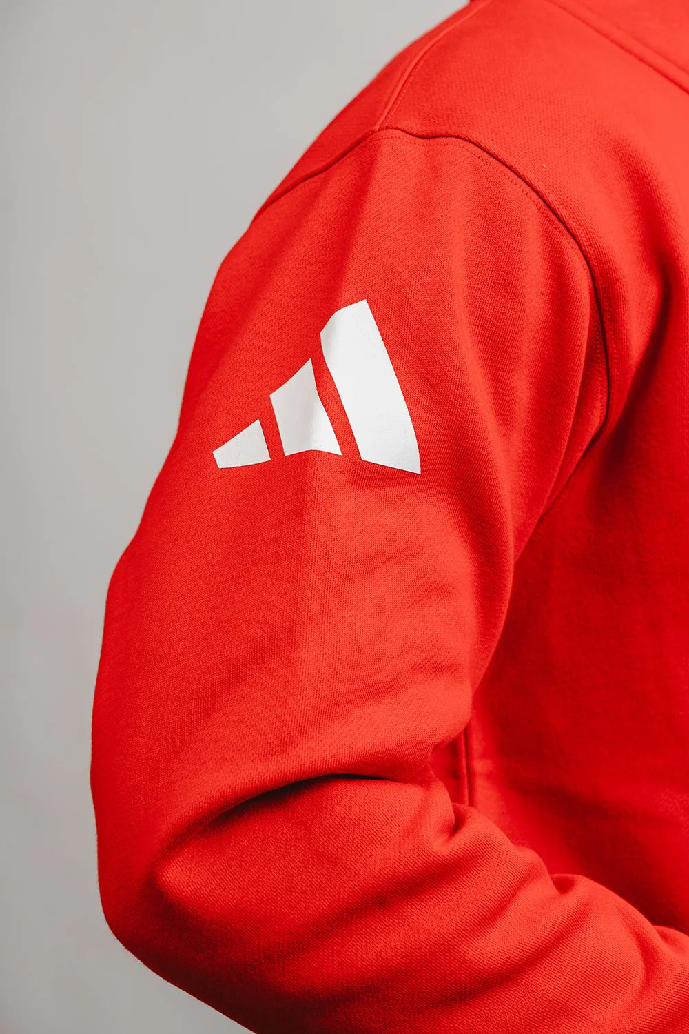 GB Comp Team Zip Hoodie by adidas - Red - Image 9