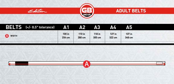GB Edition Adult Belt - Blue - Image 4