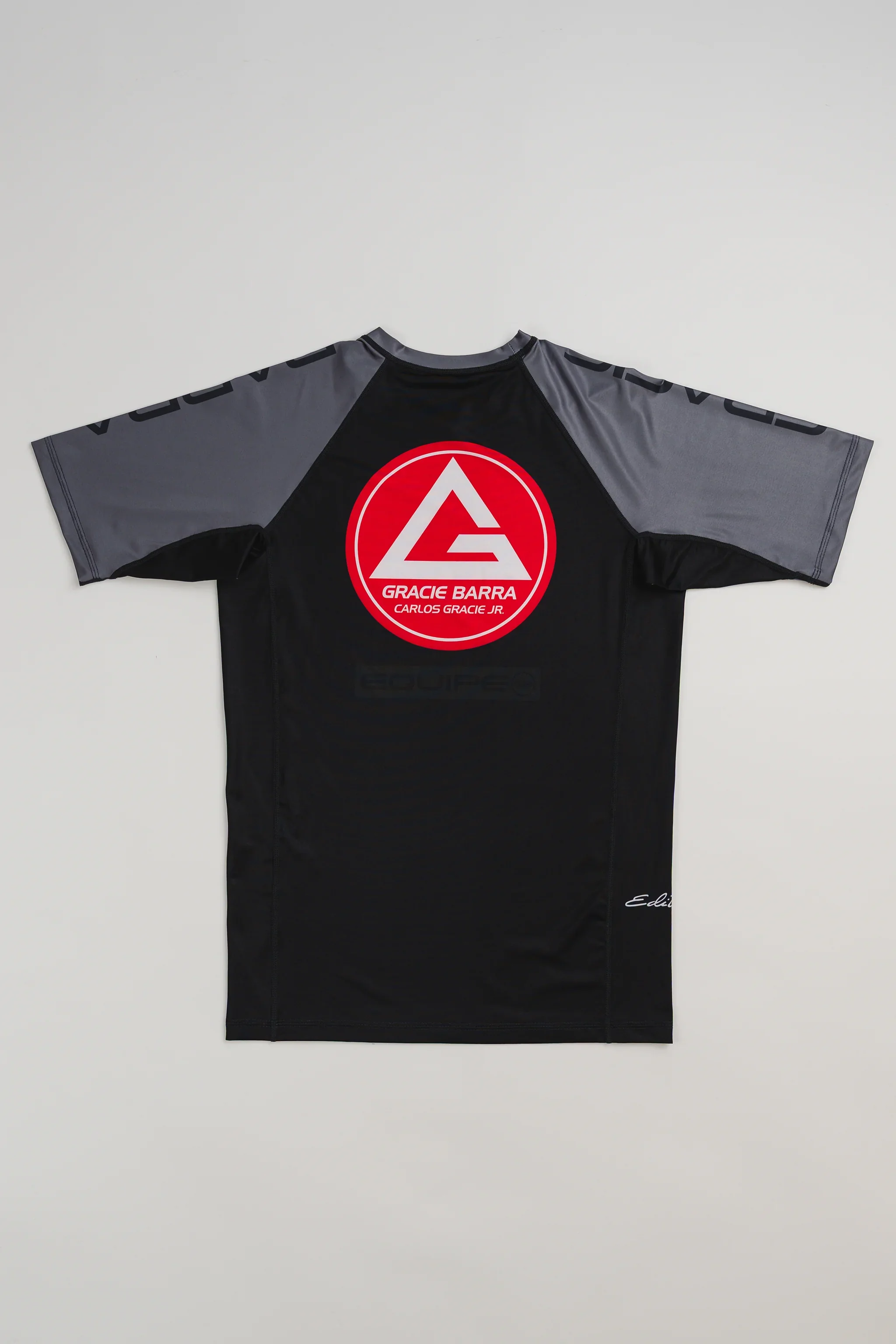 GB Edition S/S Youth Ranked Rashguard - Grey - Image 2