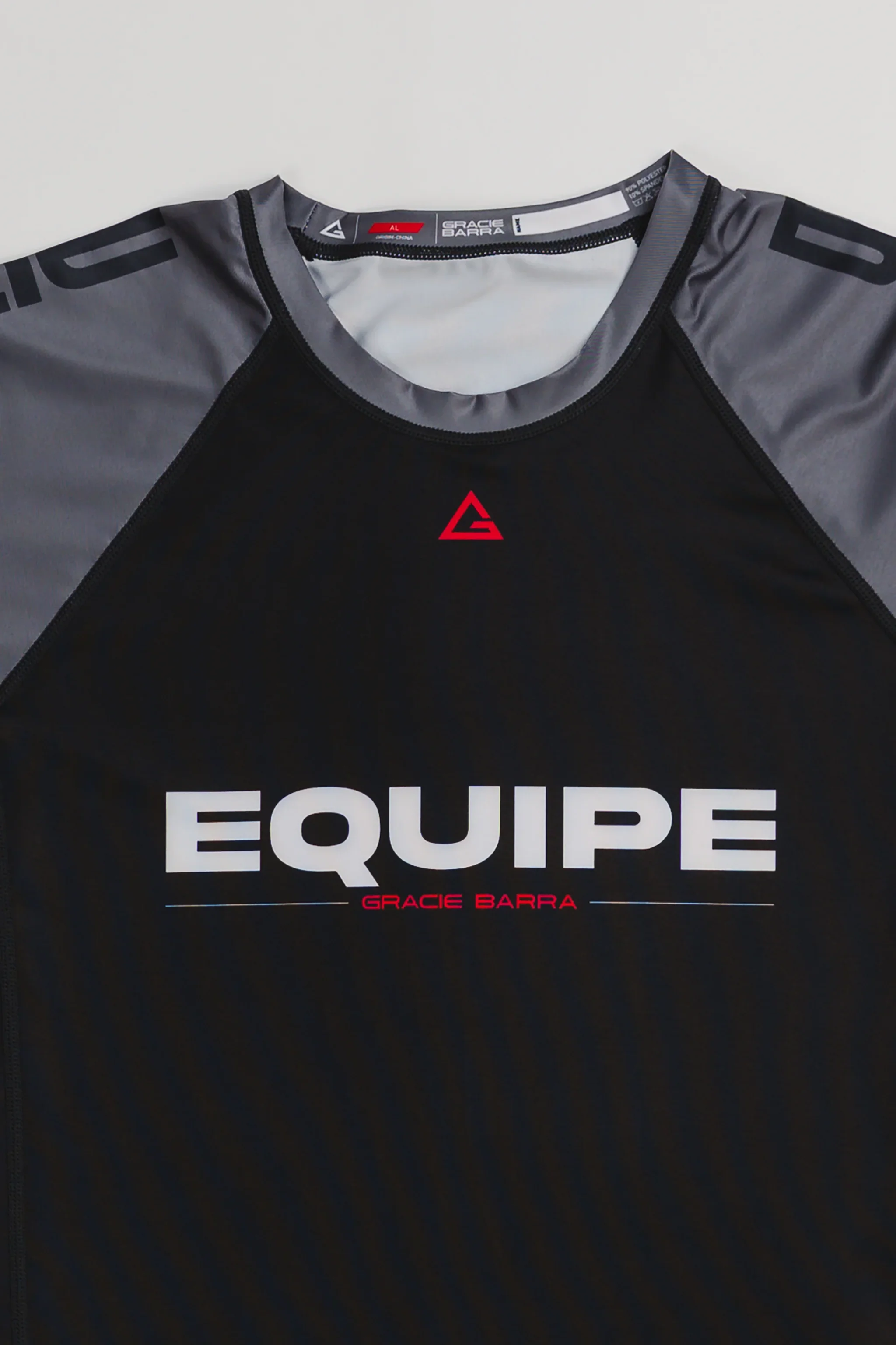 GB Edition S/S Youth Ranked Rashguard - Grey - Image 3