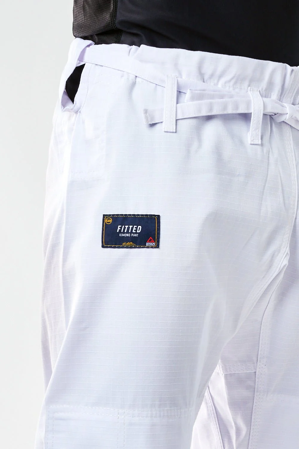 GB Fitted Gi Pants - White - Image 10